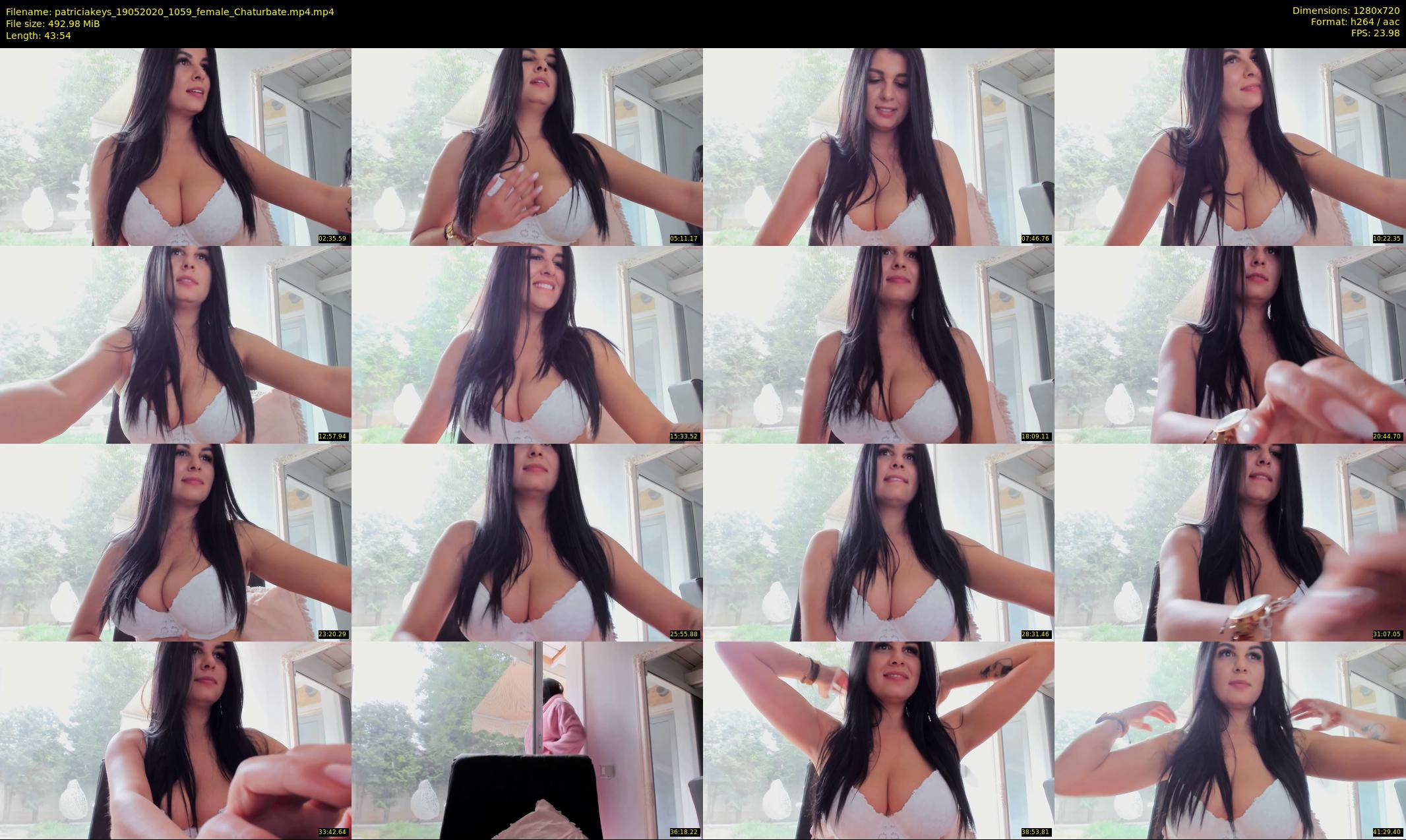patriciakeys — 44 minute Chaturbate female cam show recording, 720p, May 19, 2020