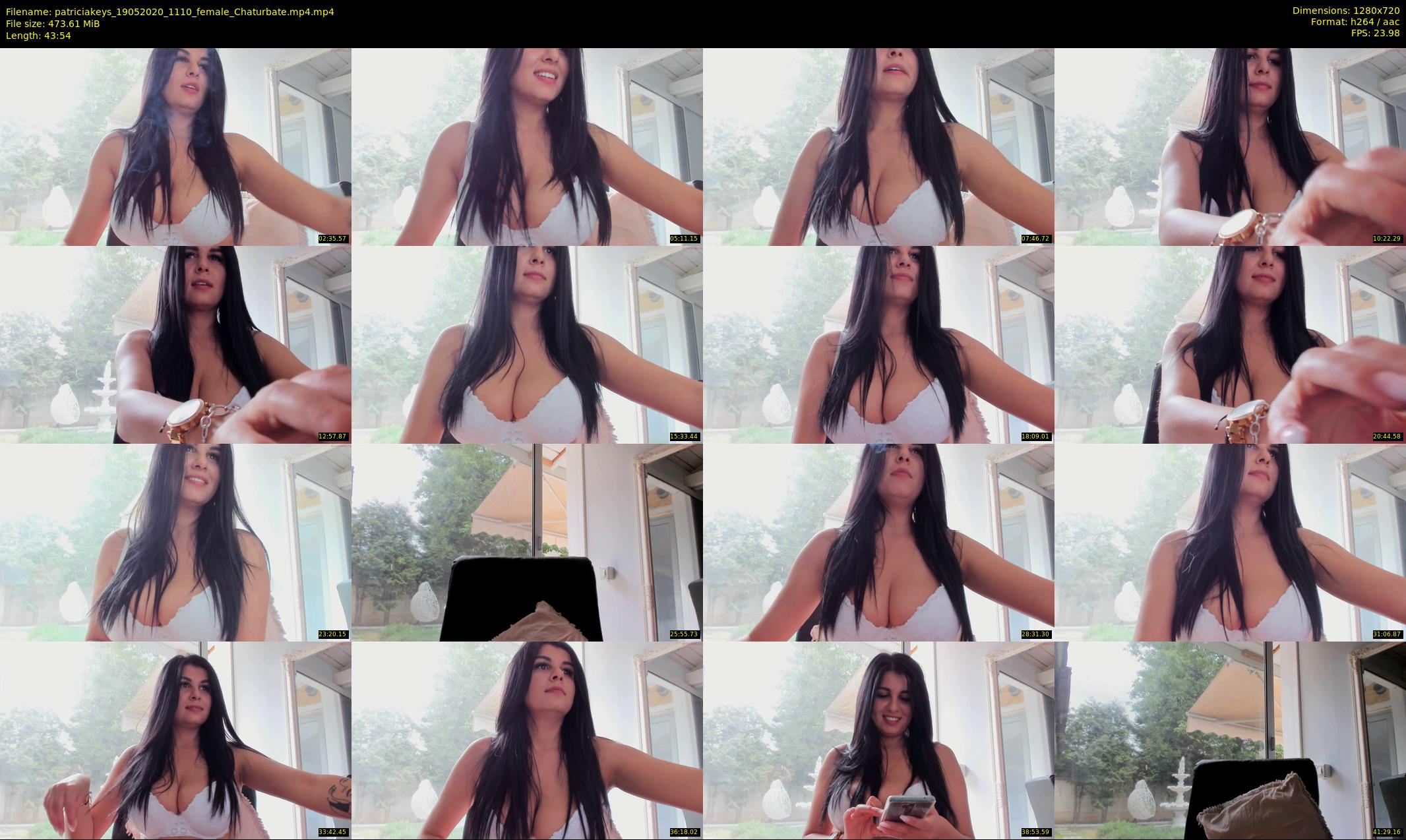 patriciakeys — 44 minute Chaturbate female cam show recording, 720p, May 19, 2020
