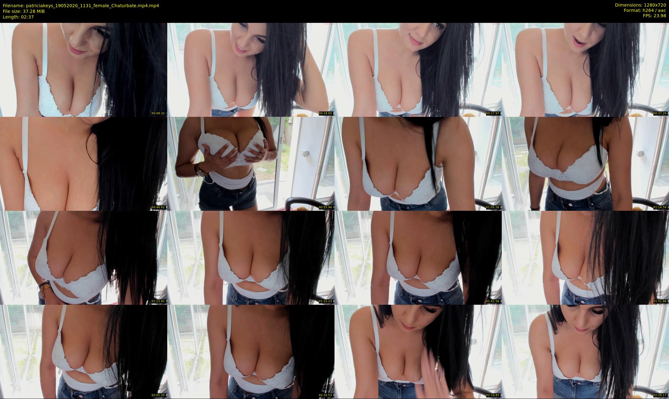 patriciakeys — 3 minute Chaturbate female cam show recording, 720p, May 19, 2020
