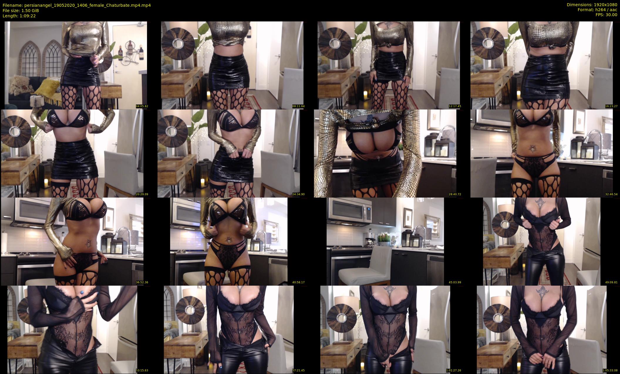 persianangel — 70 minute Chaturbate female cam show recording, 1080p, May 19, 2020