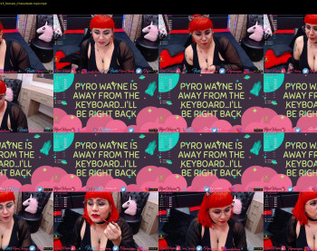pyrowayne — 54 minute Chaturbate female cam show recording, 720p, May 20, 2020