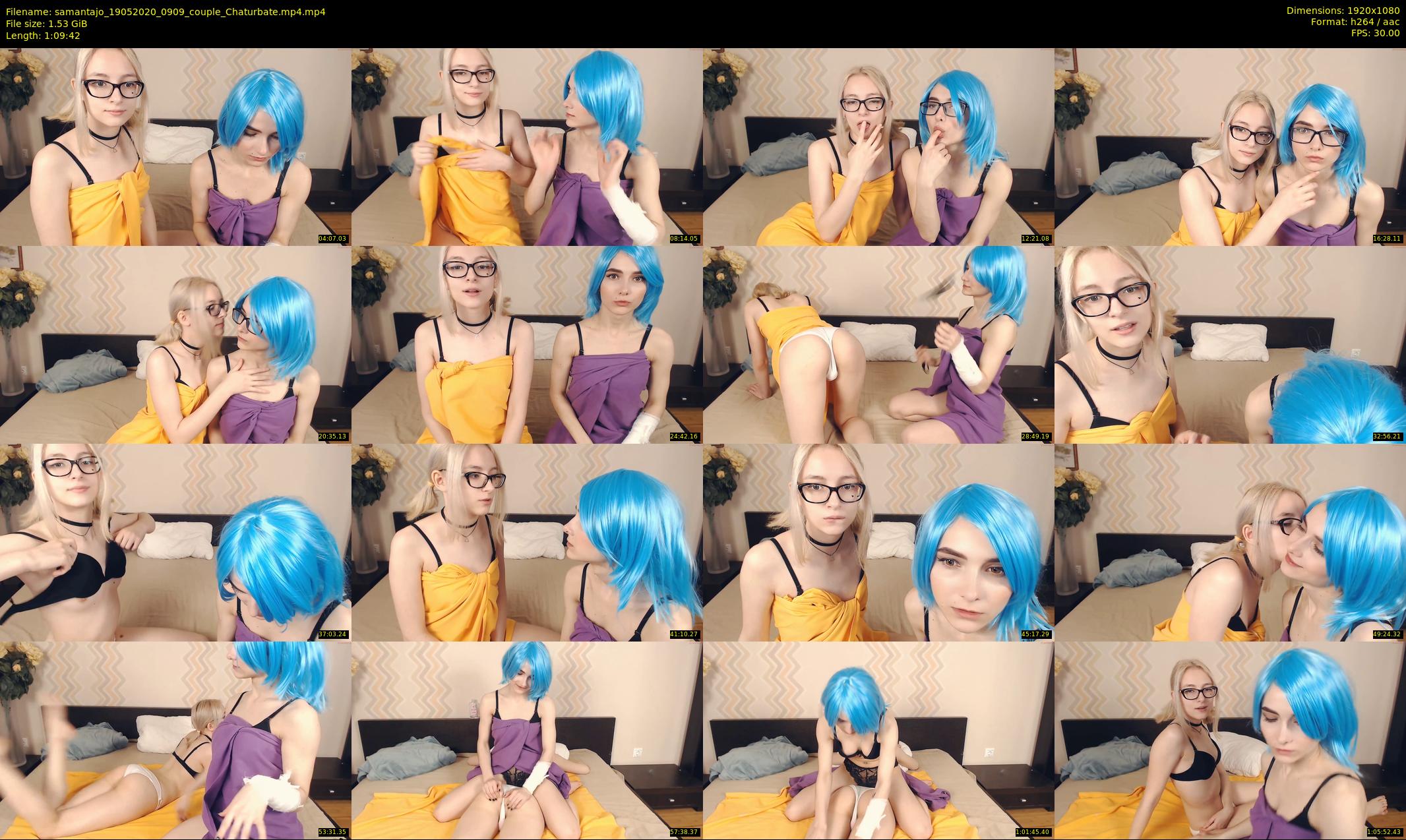 samantajo — 70 minute Chaturbate female cam show recording, 1080p, May 19, 2020