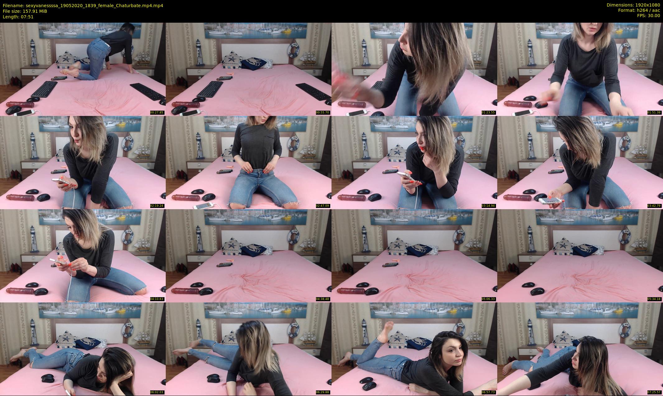 sexyvanessssa — 8 minute Chaturbate couple cam show recording, 1080p, May 19, 2020