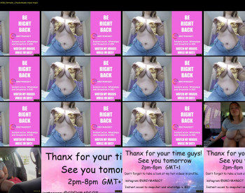 showmebbw — 12 minute Chaturbate female cam show recording, 720p, May 19, 2020