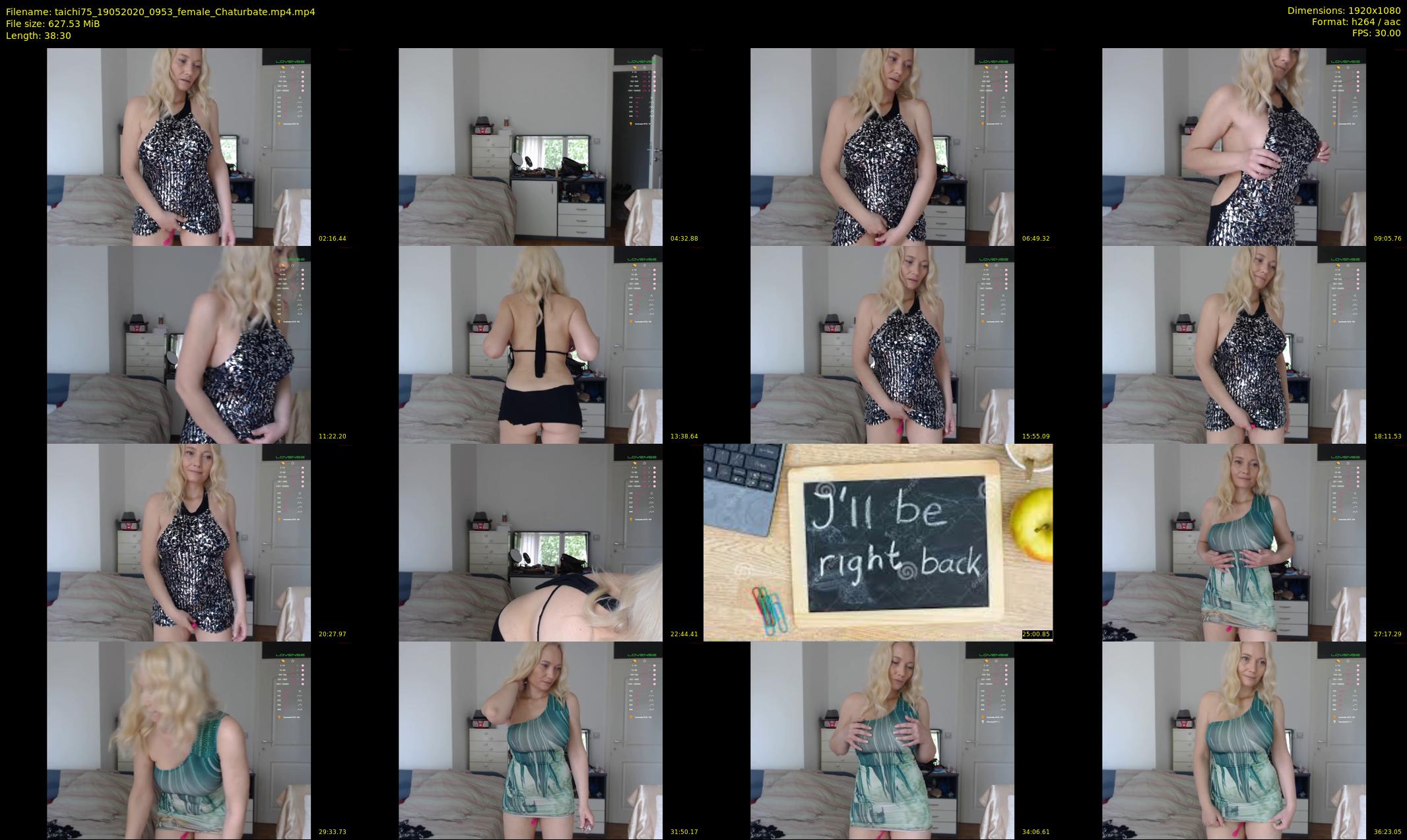 taichi75 — 39 minute Chaturbate female cam show recording, 1080p, May 19, 2020