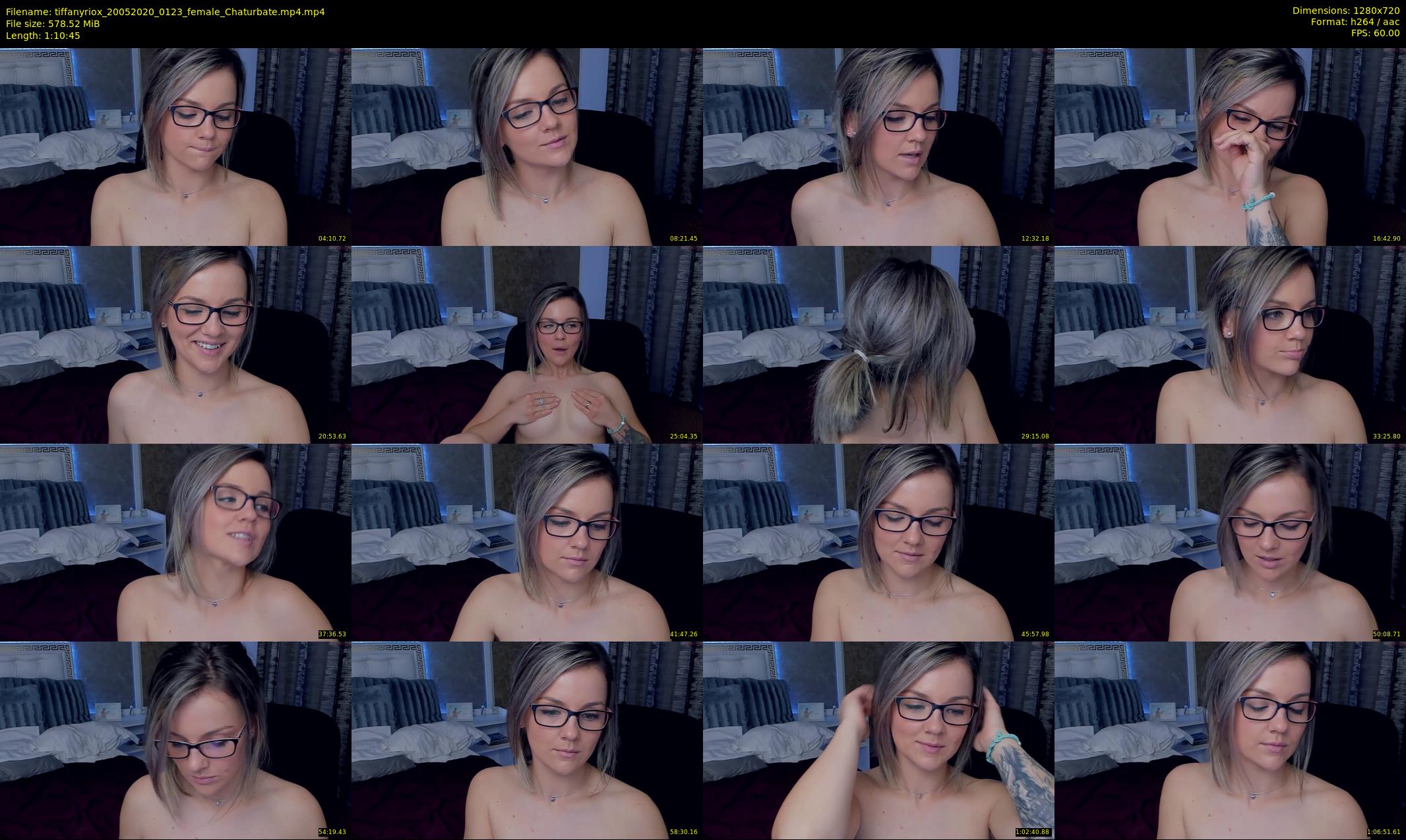 tiffanyriox — 71 minute Chaturbate female cam show recording, 720p, May 20, 2020