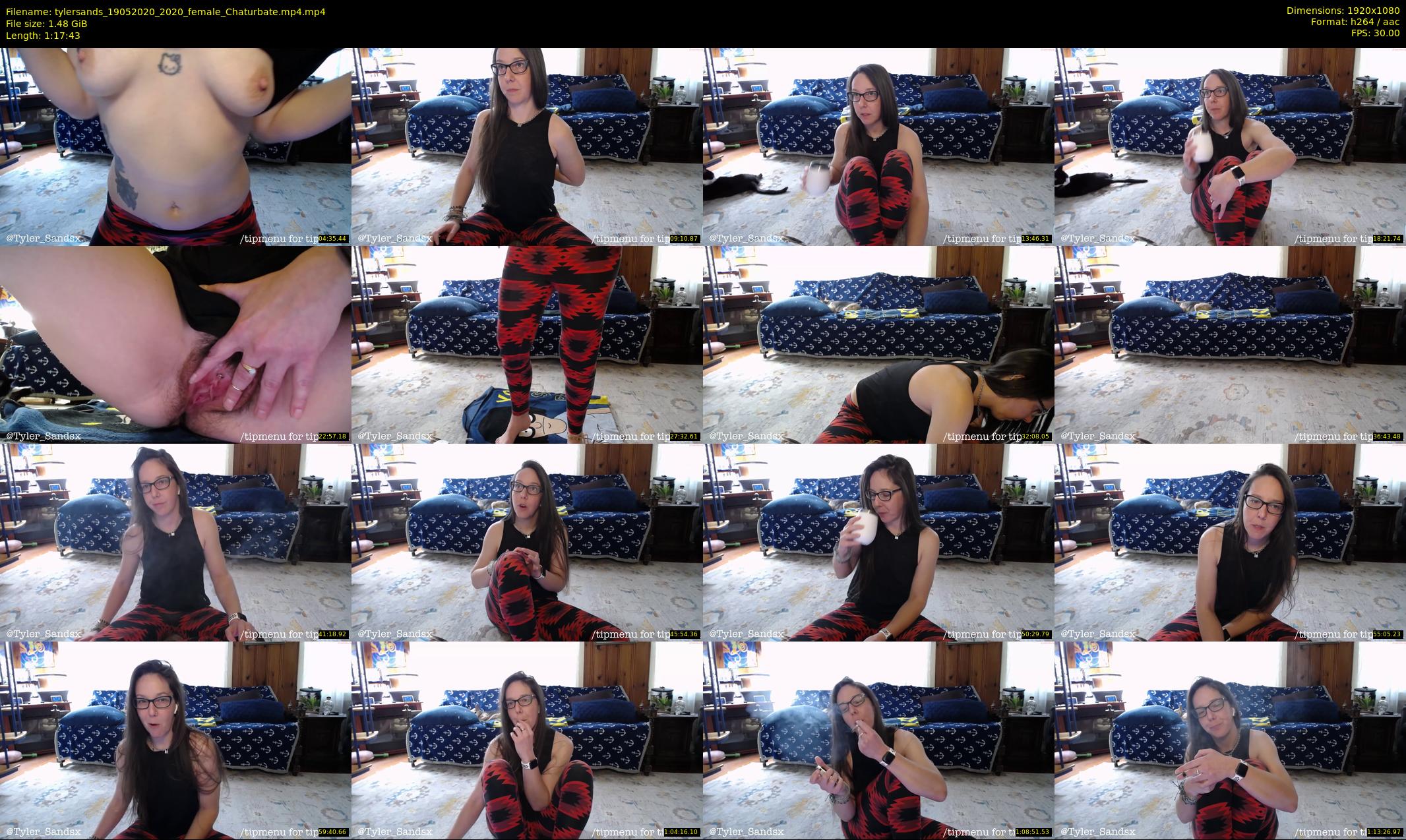 tylersands — 78 minute Chaturbate female cam show recording, 1080p, May 19, 2020