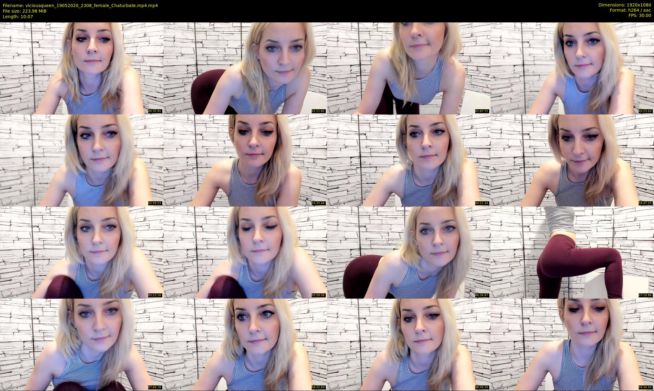 viciousqueen — 11 minute Chaturbate female cam show recording, 1080p, May 19, 2020