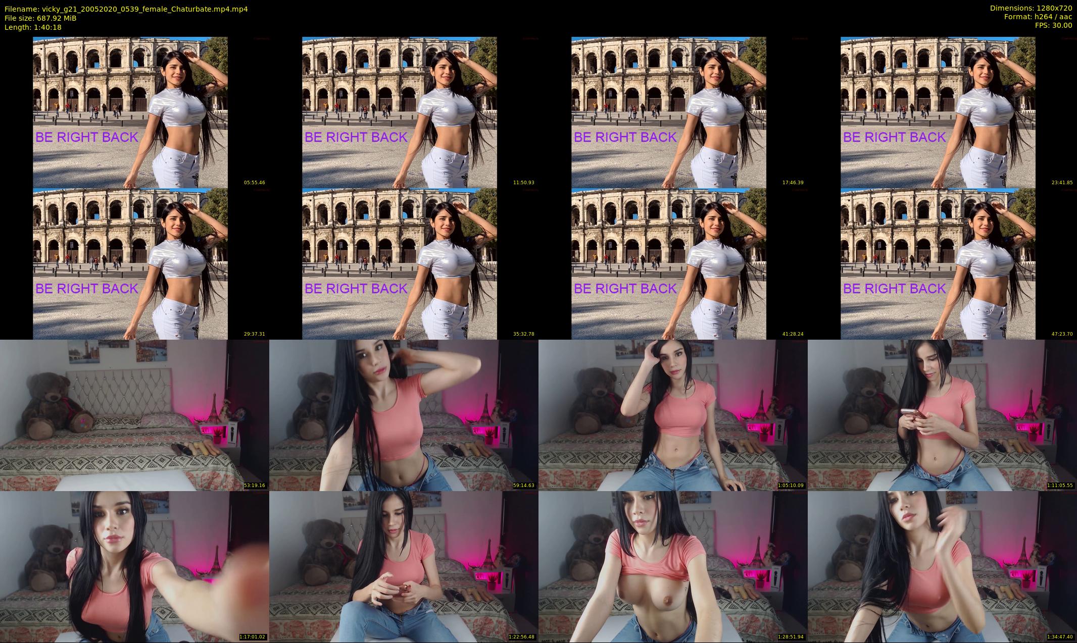 vicky_g21 — 101 minute Chaturbate female cam show recording, 720p, May 20, 2020