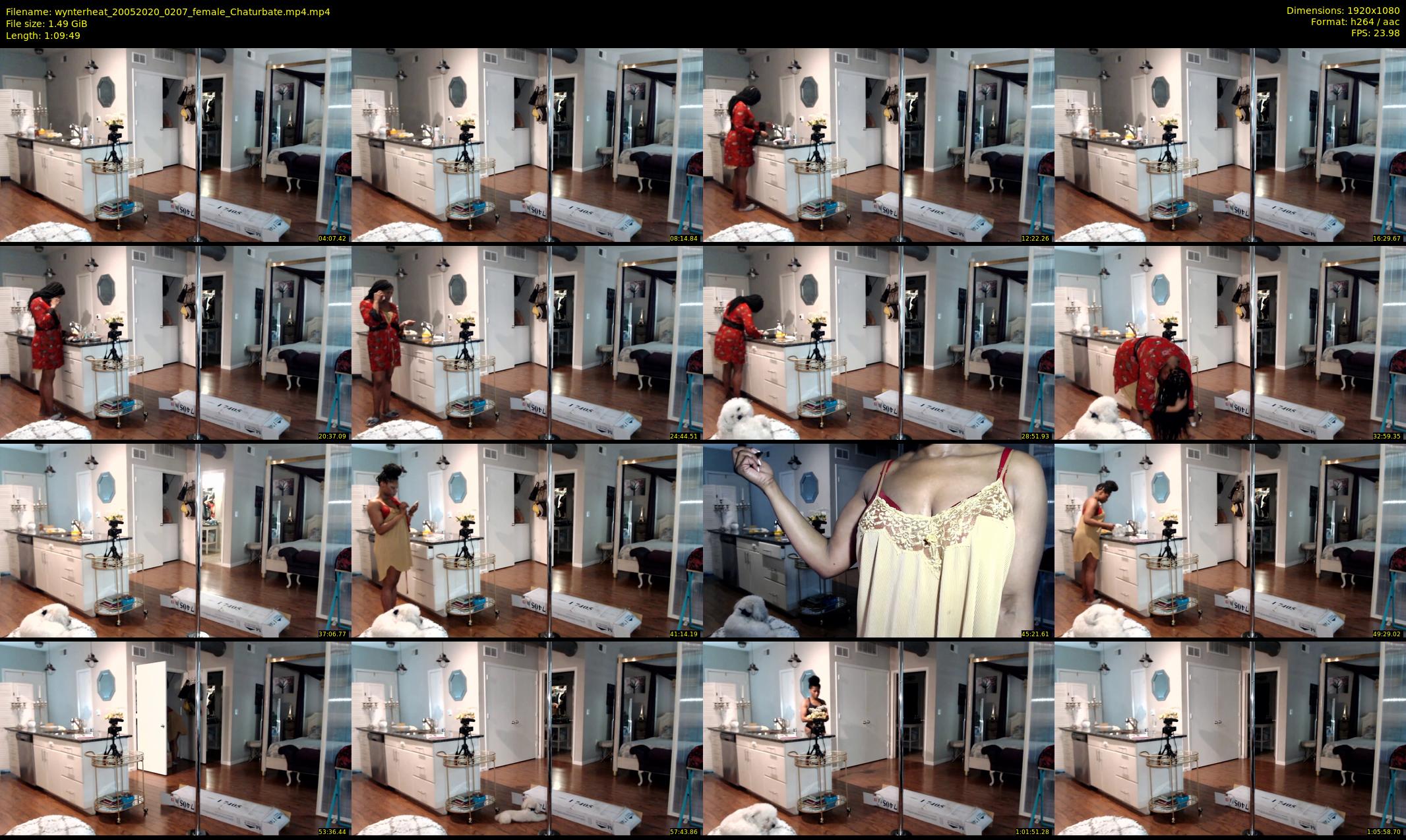 wynterheat — 70 minute Chaturbate female cam show recording, 1080p, May 20, 2020