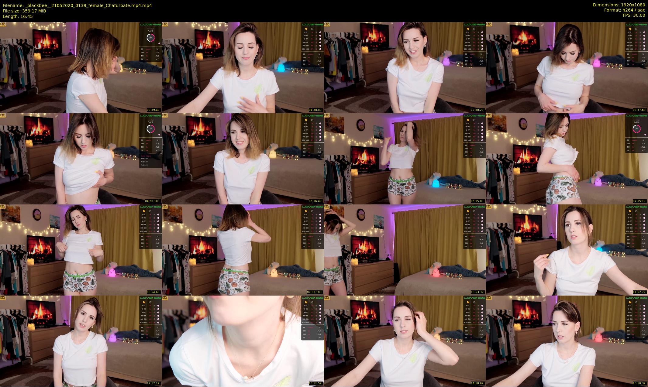 _blackbee_ — 17 minute Chaturbate female cam show recording, 1080p, May 21, 2020