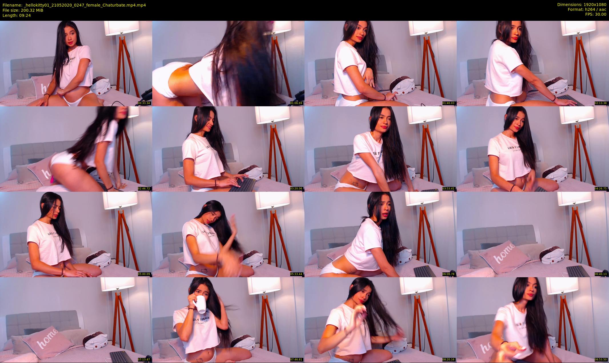 _hellokitty01 — 10 minute Chaturbate female cam show recording, 1080p, May 21, 2020