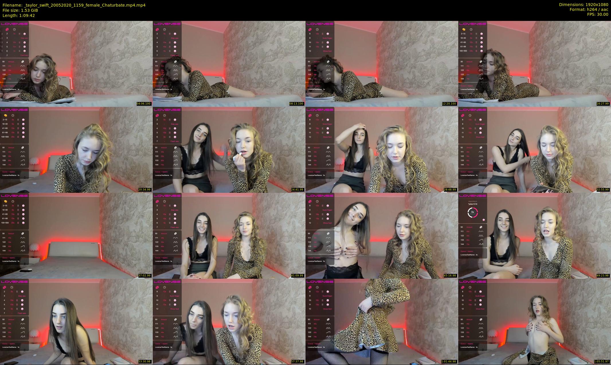 _taylor_swift — 70 minute Chaturbate female cam show recording, 1080p, May 20, 2020