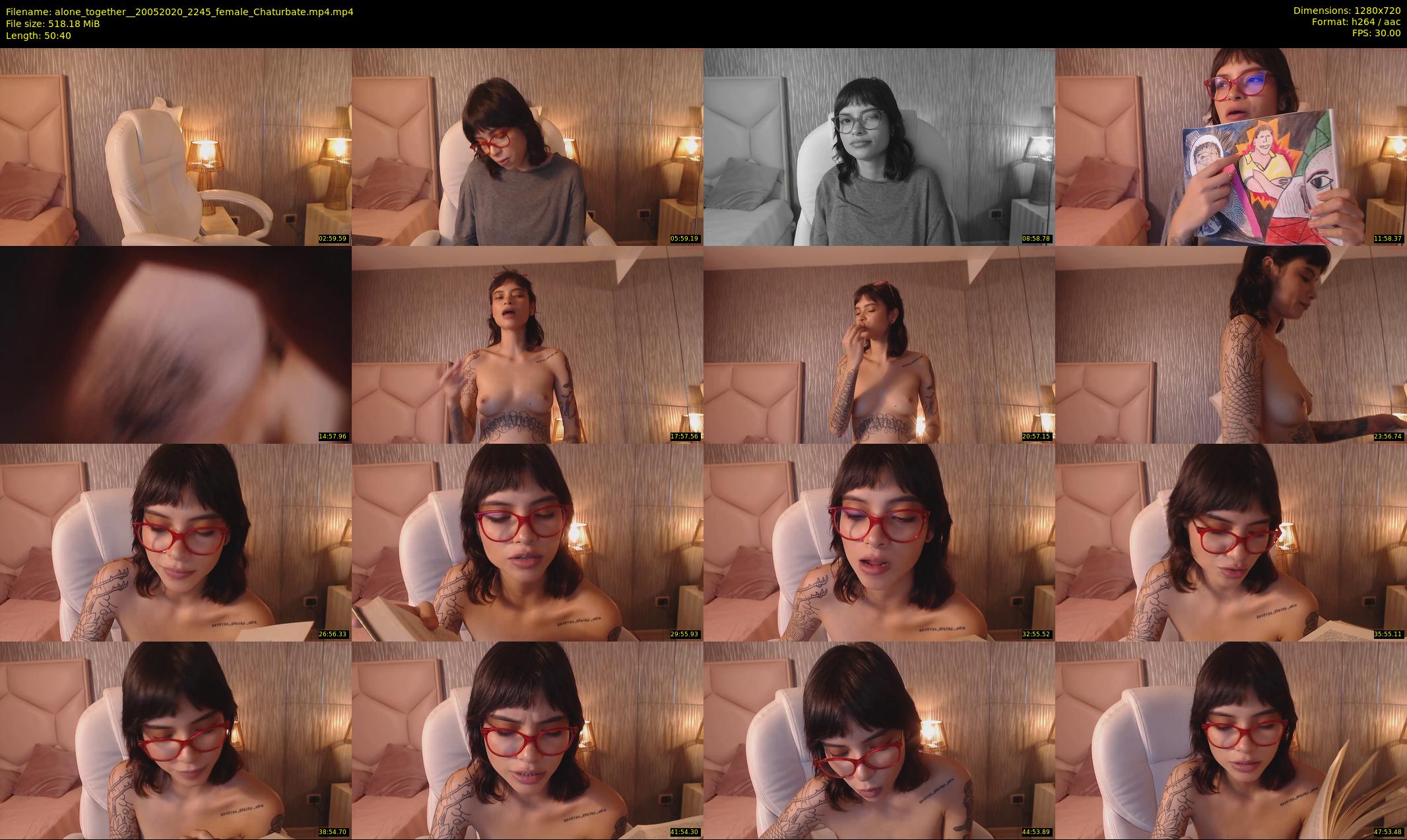 alone_together_ — 51 minute Chaturbate female cam show recording, 720p, May 20, 2020
