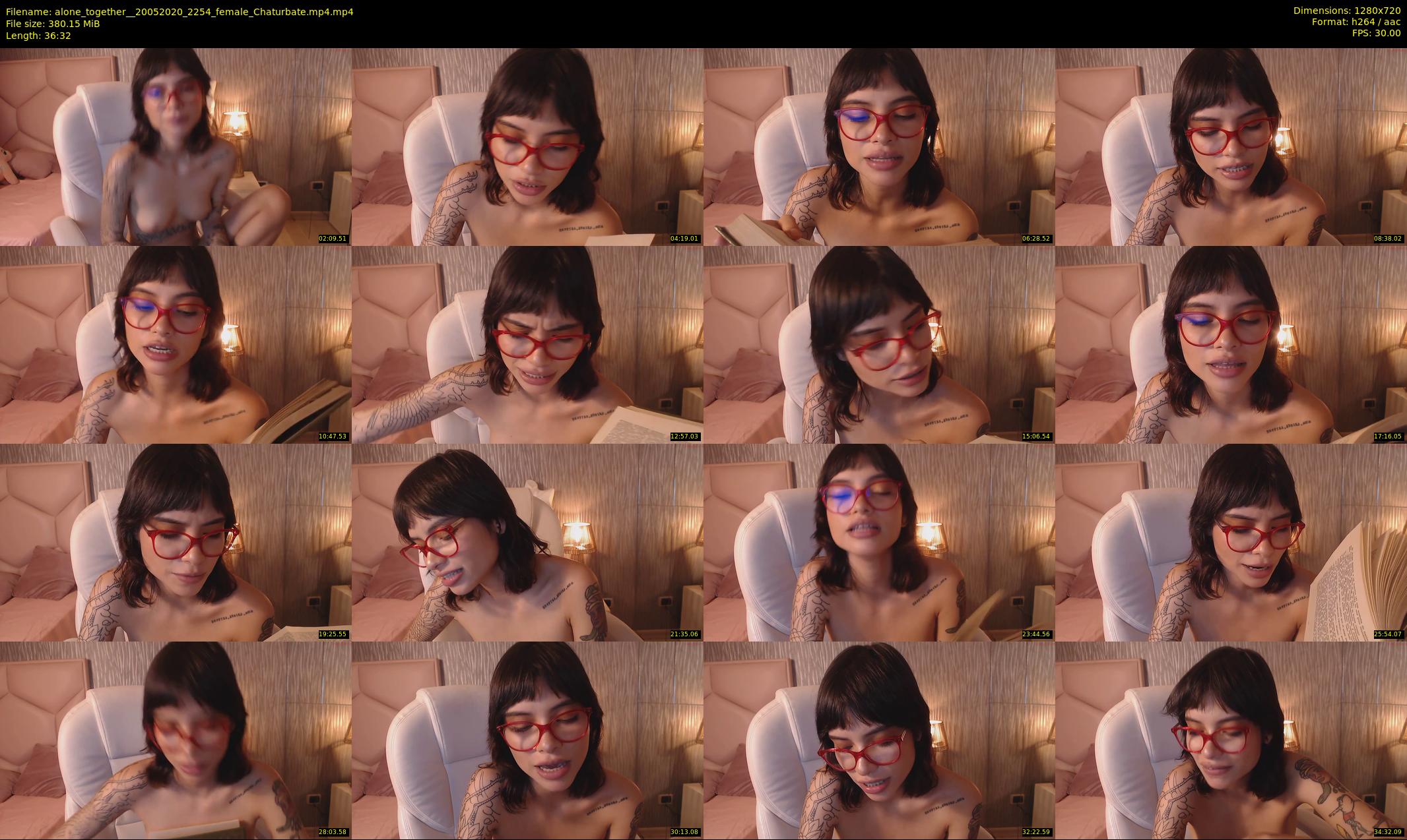 alone_together_ — 37 minute Chaturbate female cam show recording, 720p, May 20, 2020