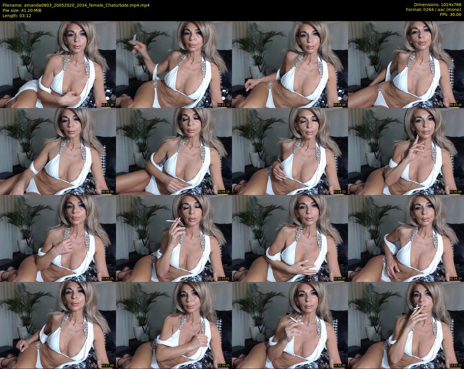 amanda0803 — 4 minute Chaturbate female cam show recording, 720p, May 20, 2020