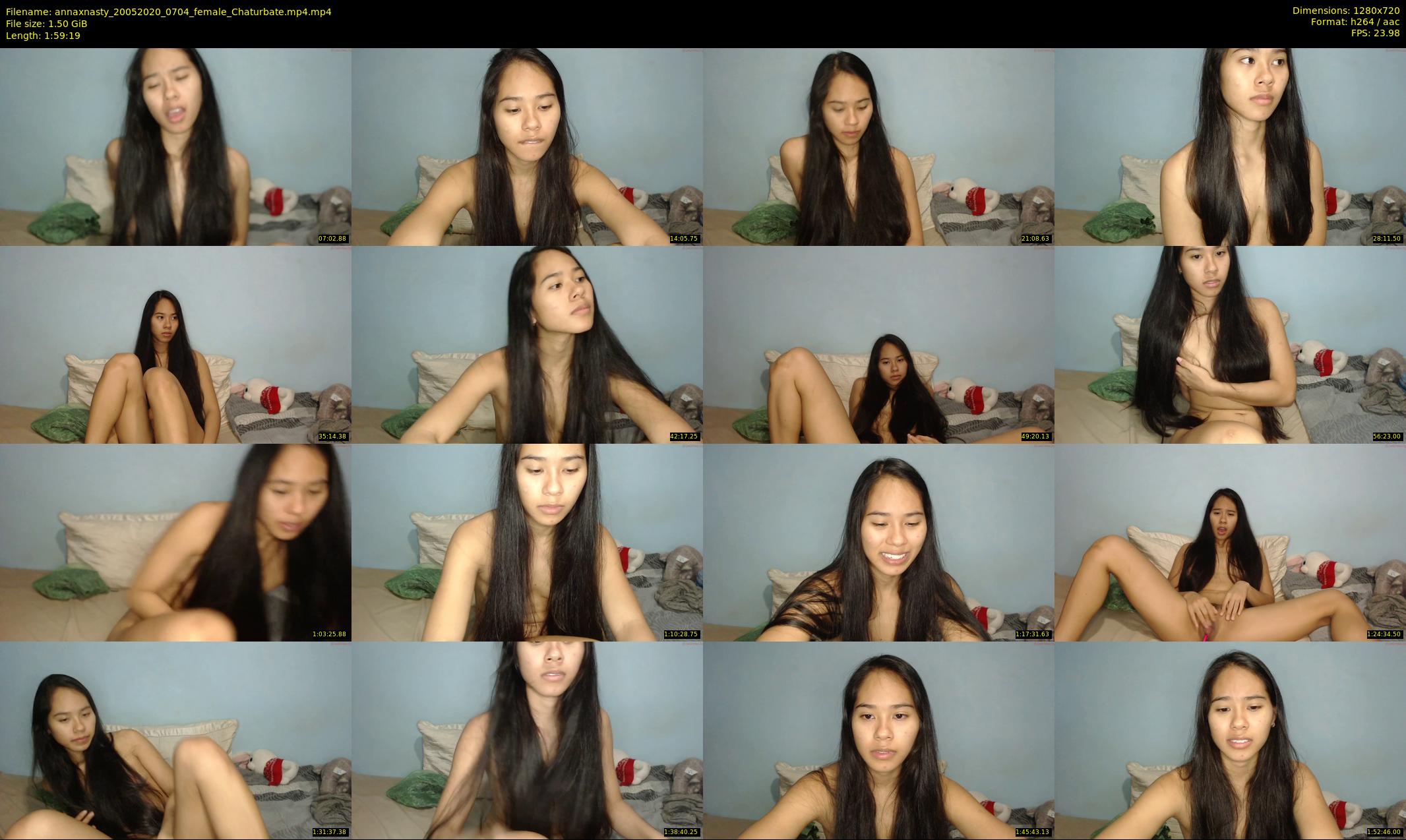 annaxnasty — 120 minute Chaturbate female cam show recording, 720p, May 20, 2020
