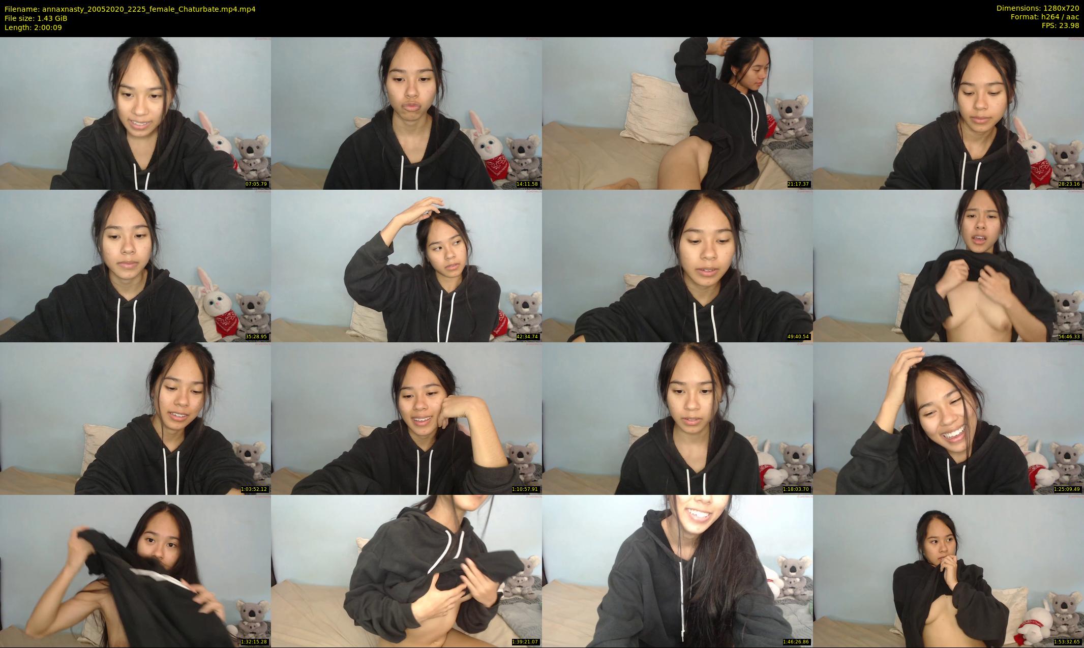 annaxnasty — 121 minute Chaturbate female cam show recording, 720p, May 20, 2020