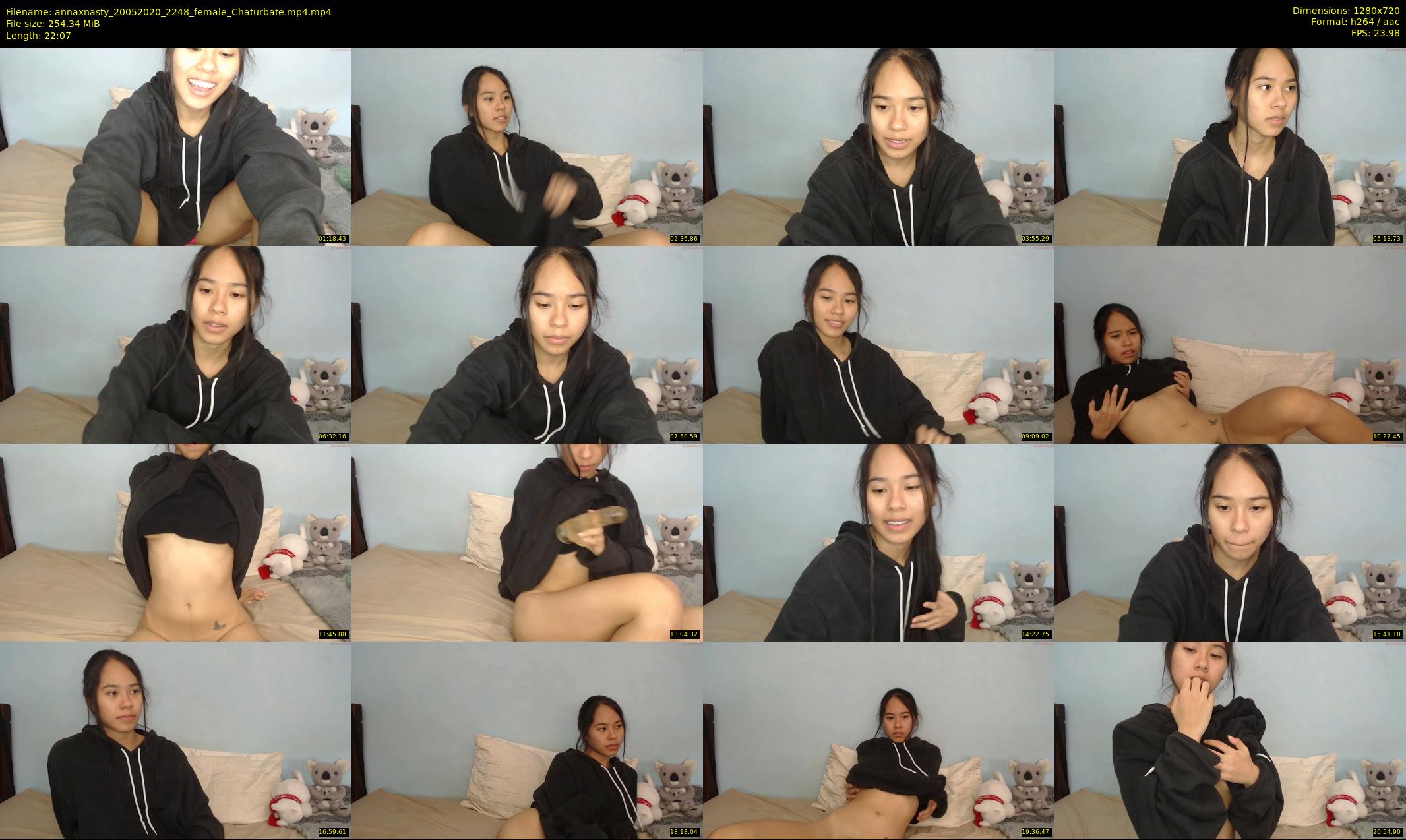 annaxnasty — 23 minute Chaturbate female cam show recording, 720p, May 20, 2020