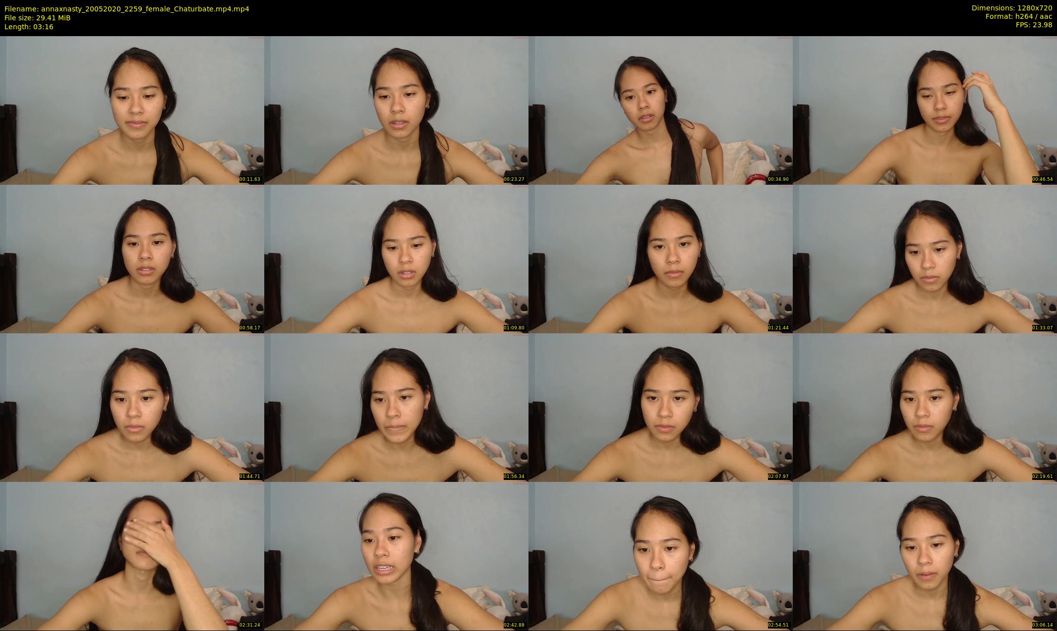 annaxnasty — 4 minute Chaturbate female cam show recording, 720p, May 20, 2020
