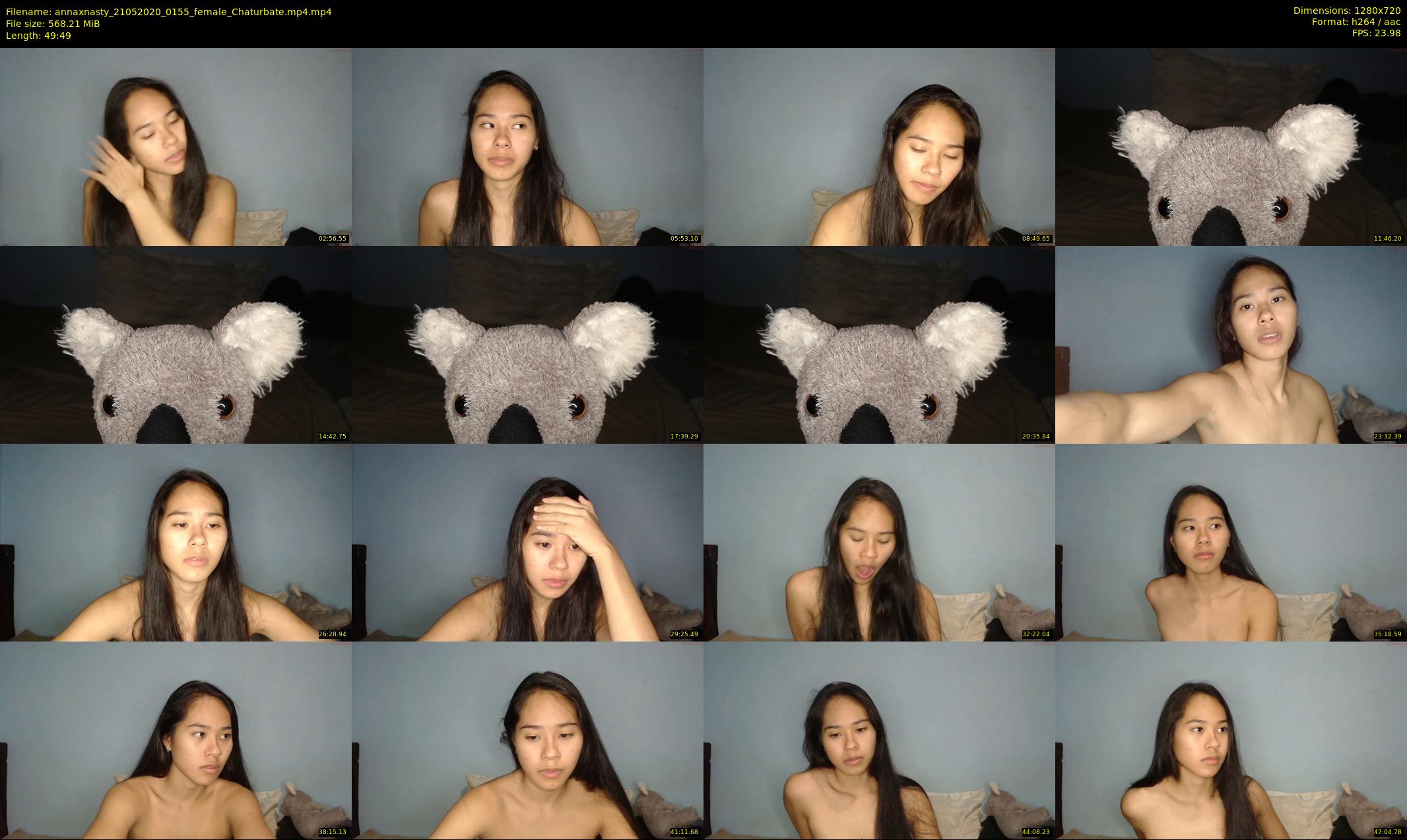 annaxnasty — 50 minute Chaturbate female cam show recording, 720p, May 21, 2020