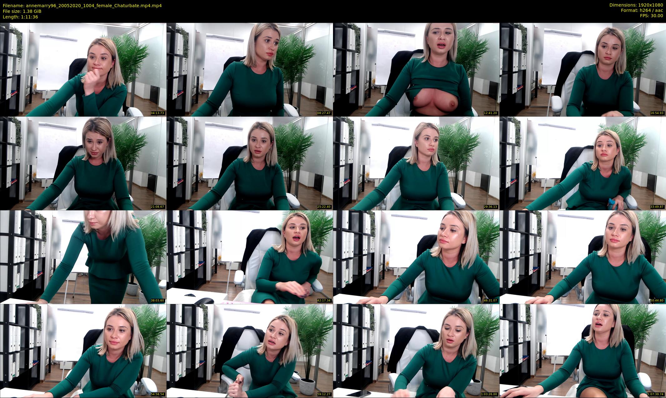 annemarry96 — 72 minute Chaturbate female cam show recording, 1080p, May 20, 2020