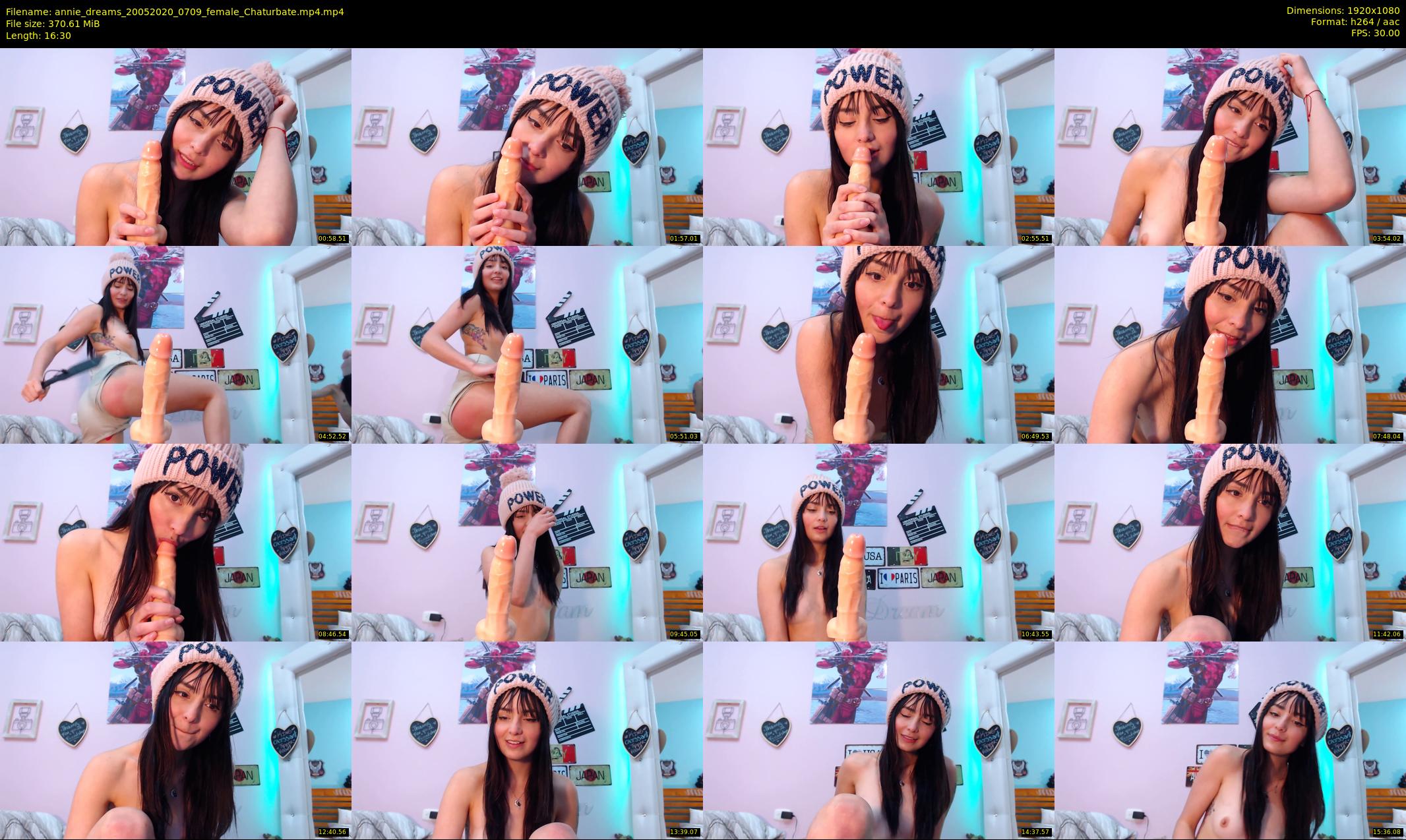 annie_dreams — 17 minute Chaturbate female cam show recording, 1080p, May 20, 2020