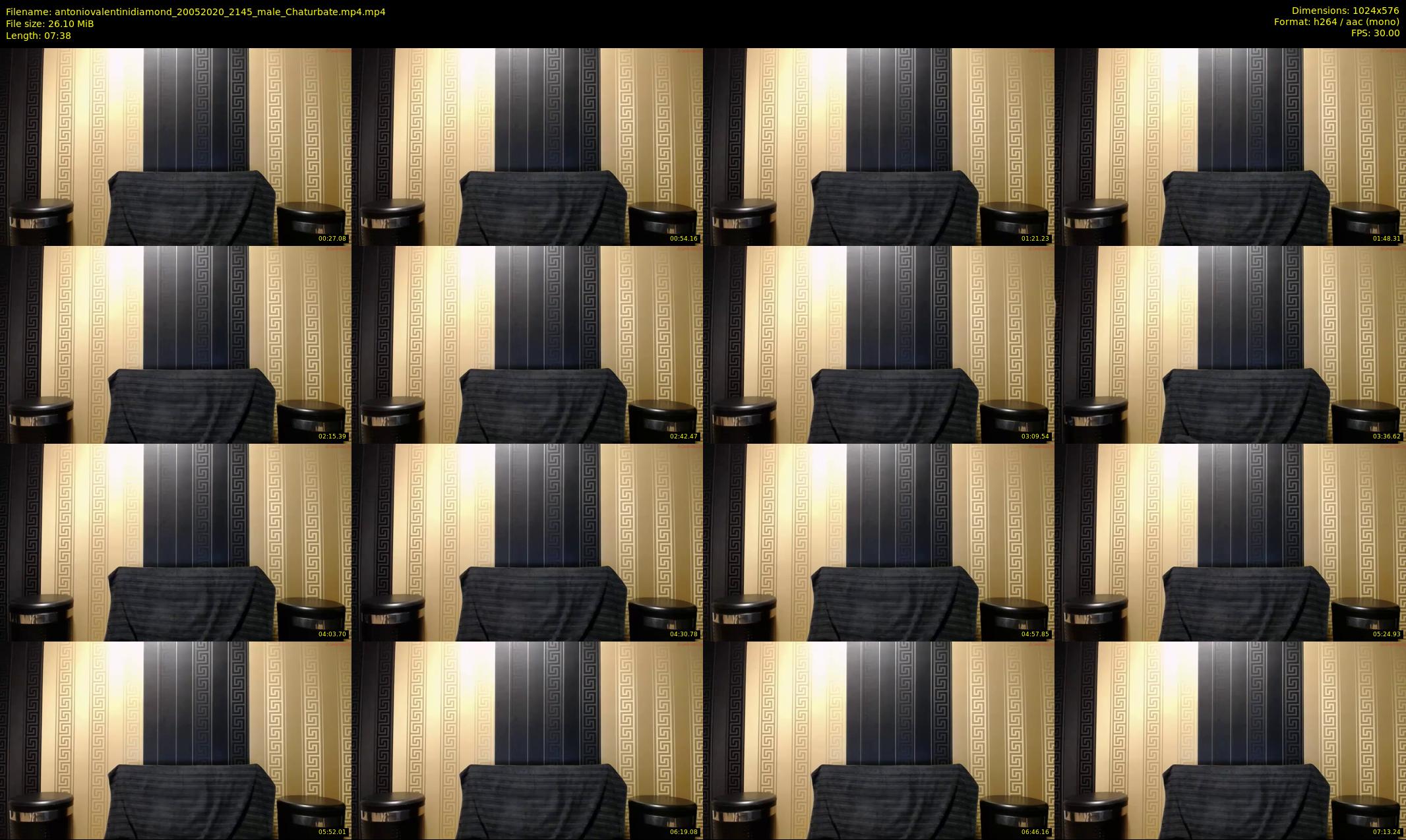 antoniovalentinidiamond — 8 minute Chaturbate male cam show recording, 480p, May 20, 2020