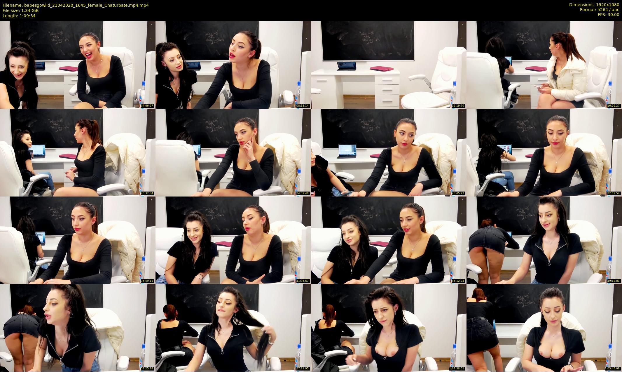babesgowild — 70 minute Chaturbate couple cam show recording, 1080p, Apr 21, 2020