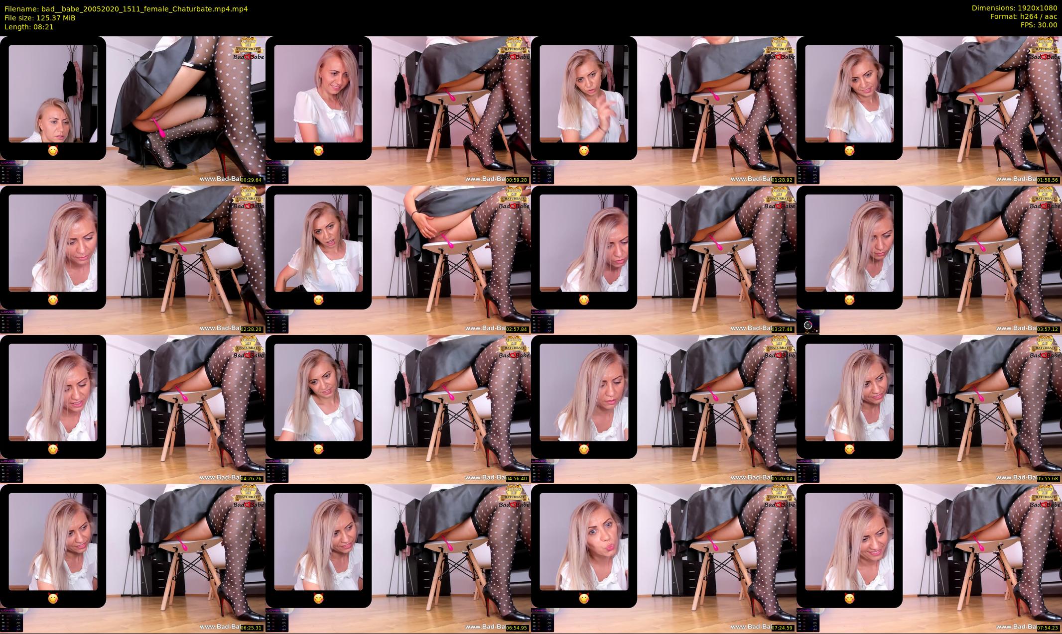 bad__babe — 9 minute Chaturbate female cam show recording, 1080p, May 20, 2020