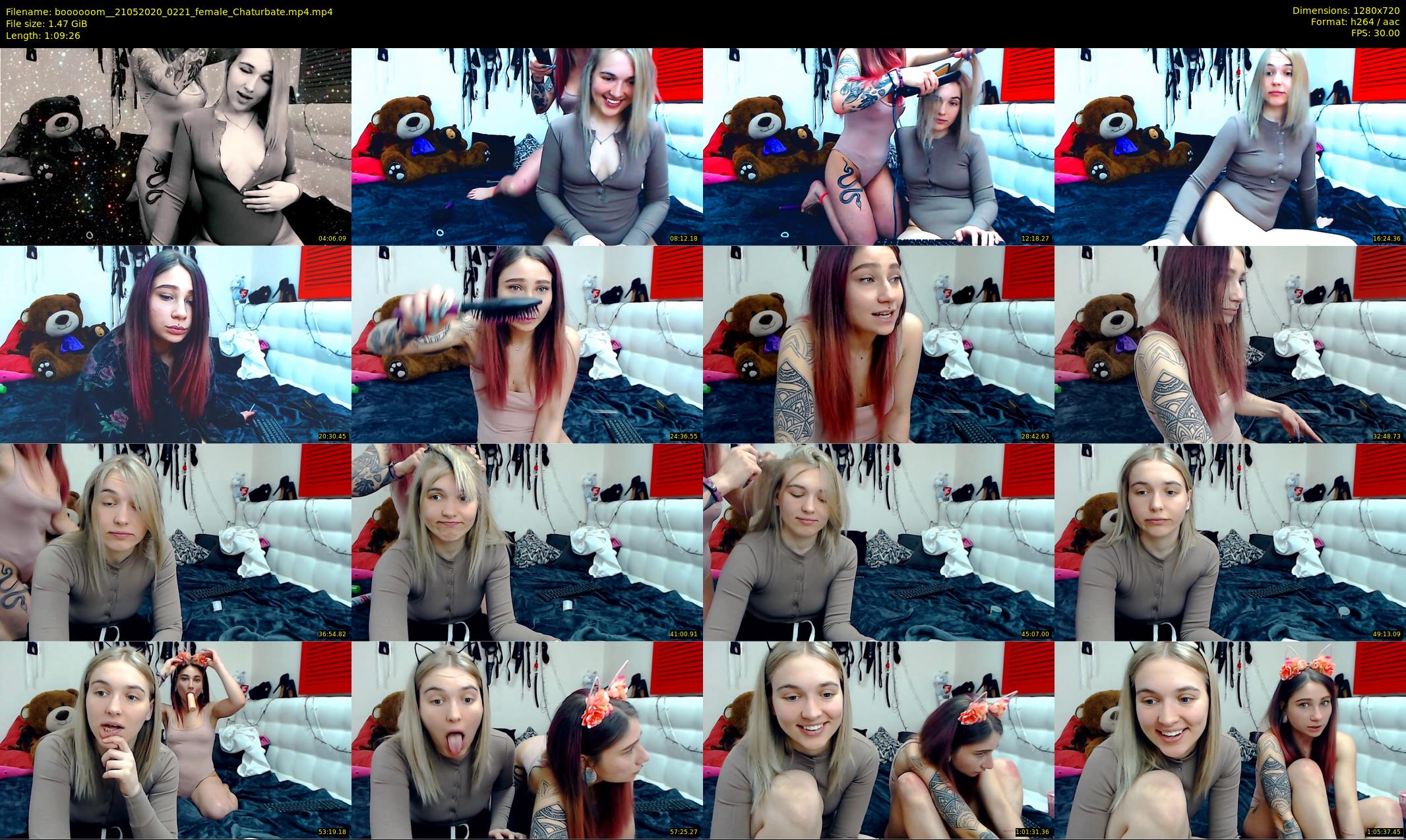 boooooom_ — 70 minute Chaturbate female cam show recording, 720p, May 21, 2020