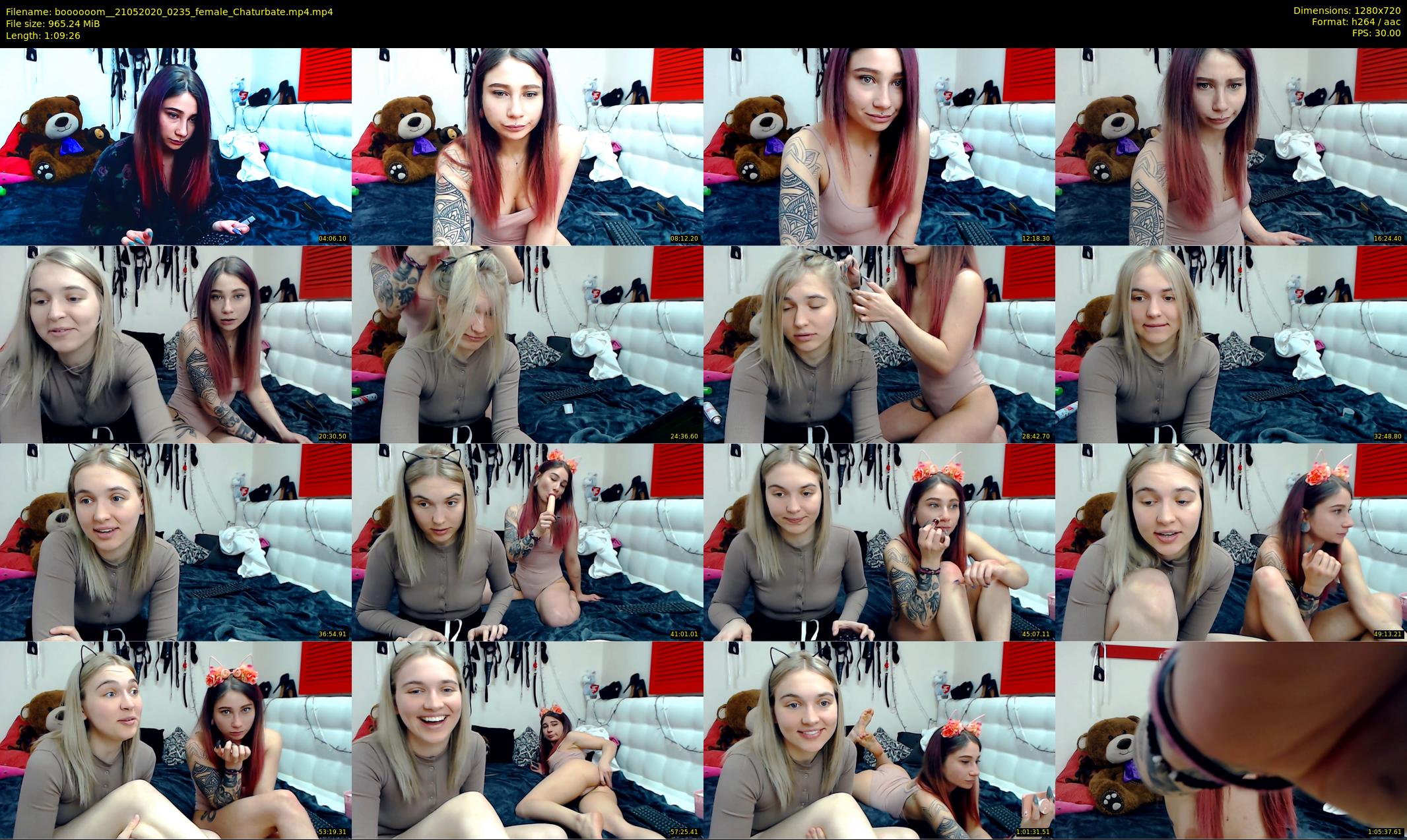 boooooom_ — 70 minute Chaturbate female cam show recording, 720p, May 21, 2020