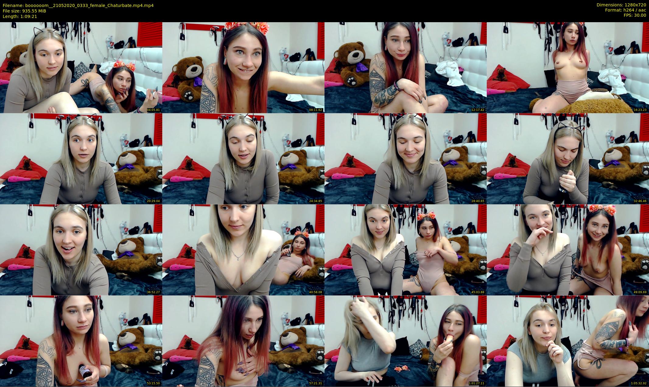 boooooom_ — 70 minute Chaturbate female cam show recording, 720p, May 21, 2020