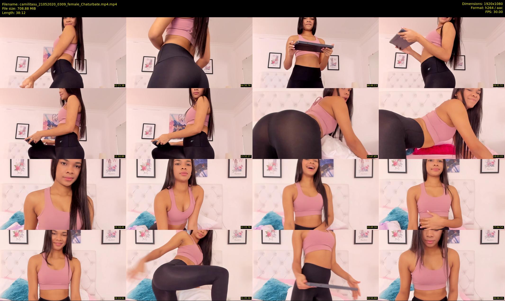 camilitasu — 39 minute Chaturbate female cam show recording, 1080p, May 21, 2020