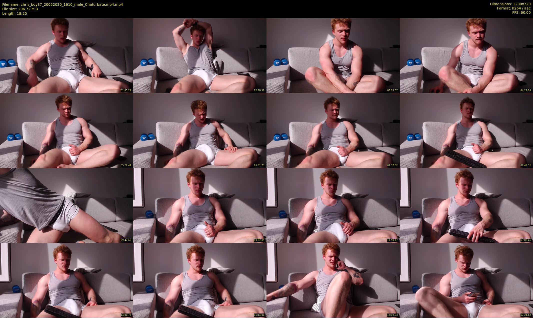 chris_boy37 — 19 minute Chaturbate male cam show recording, 720p, May 20, 2020