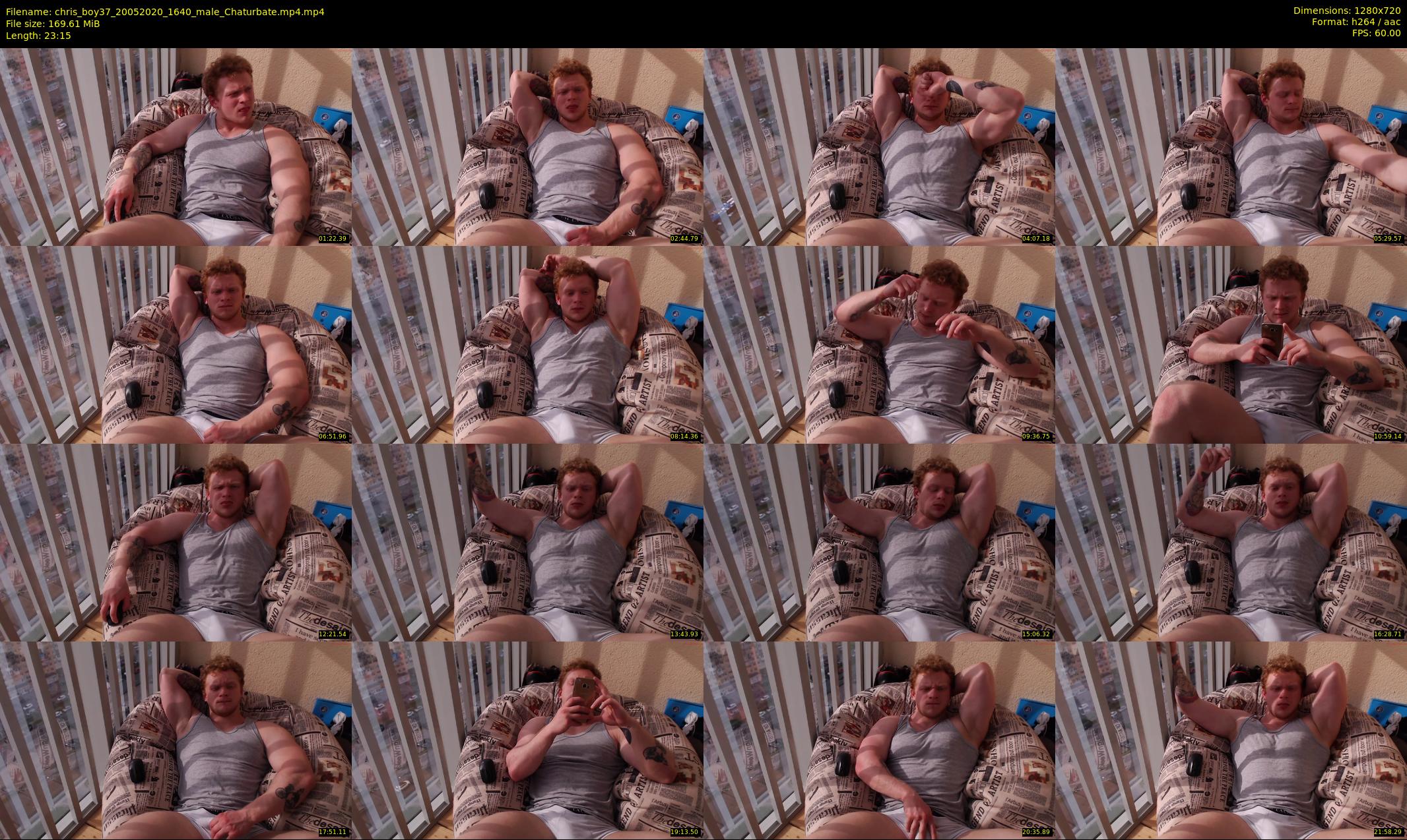 chris_boy37 — 24 minute Chaturbate male cam show recording, 720p, May 20, 2020