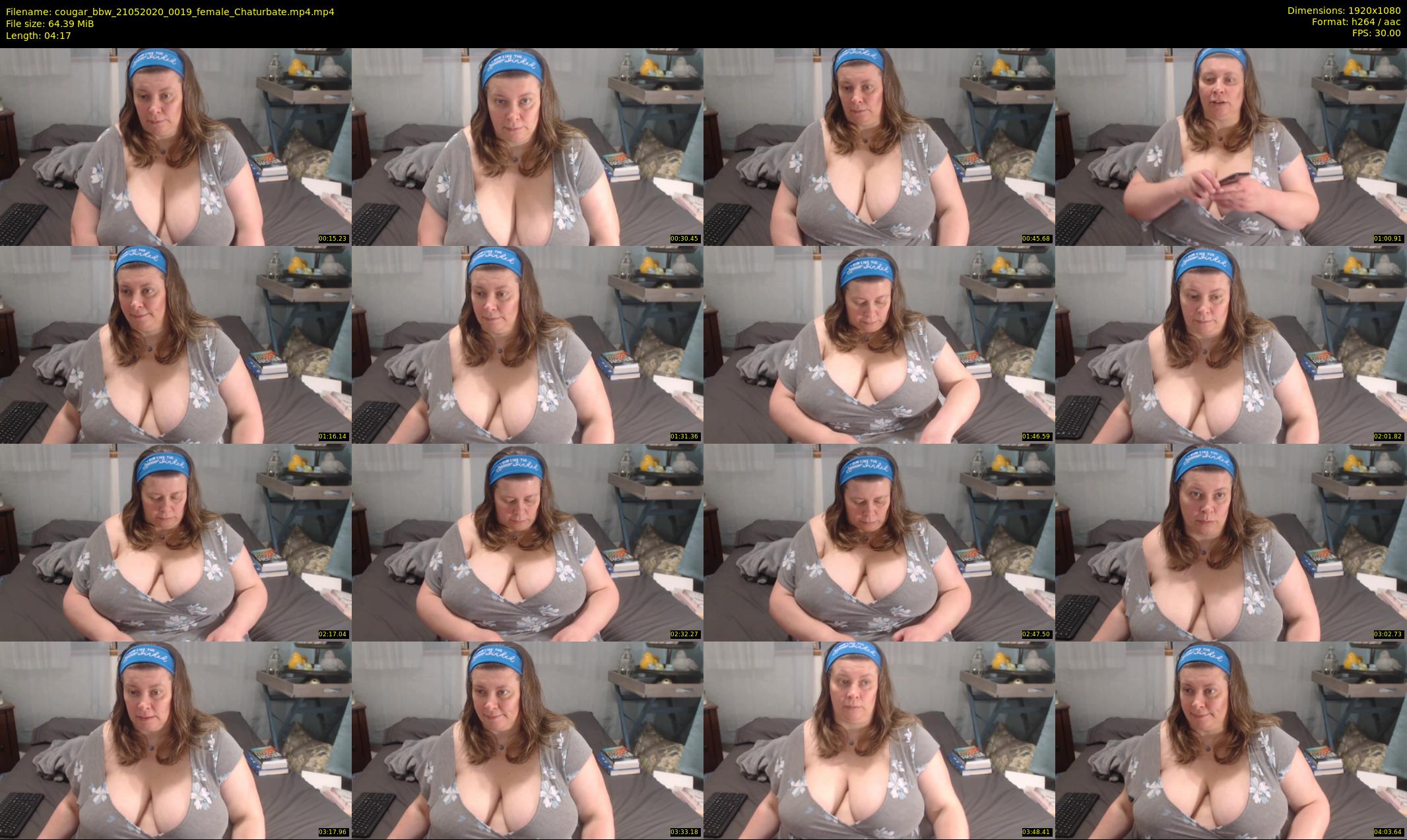 cougar_bbw — 5 minute Chaturbate female cam show recording, 1080p, May 21, 2020