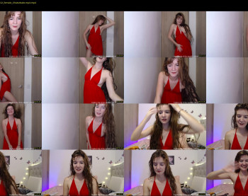 cutenataly — 17 minute Chaturbate female cam show recording, 720p, May 21, 2020