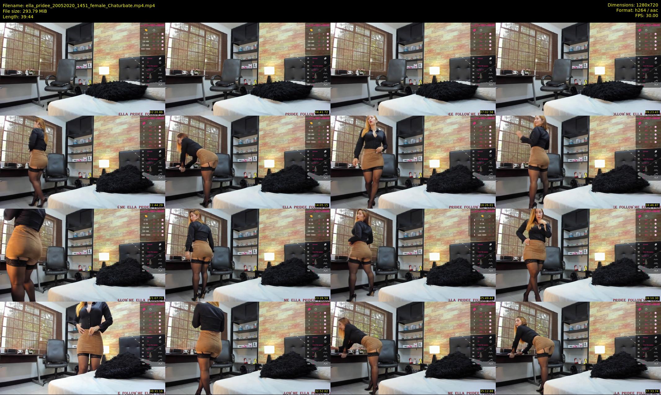 ella_pridee — 40 minute Chaturbate female cam show recording, 720p, May 20, 2020