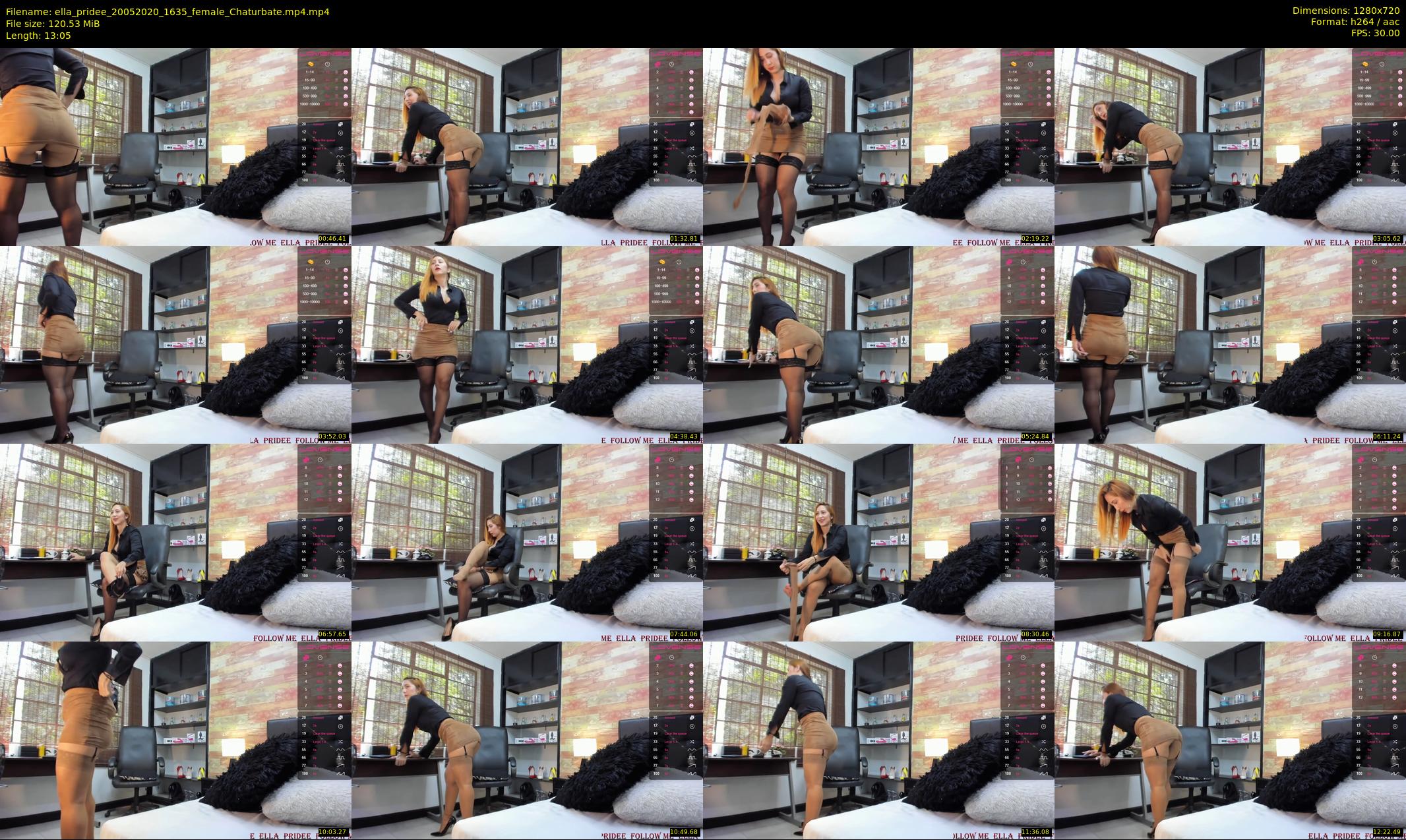 ella_pridee — 14 minute Chaturbate female cam show recording, 720p, May 20, 2020