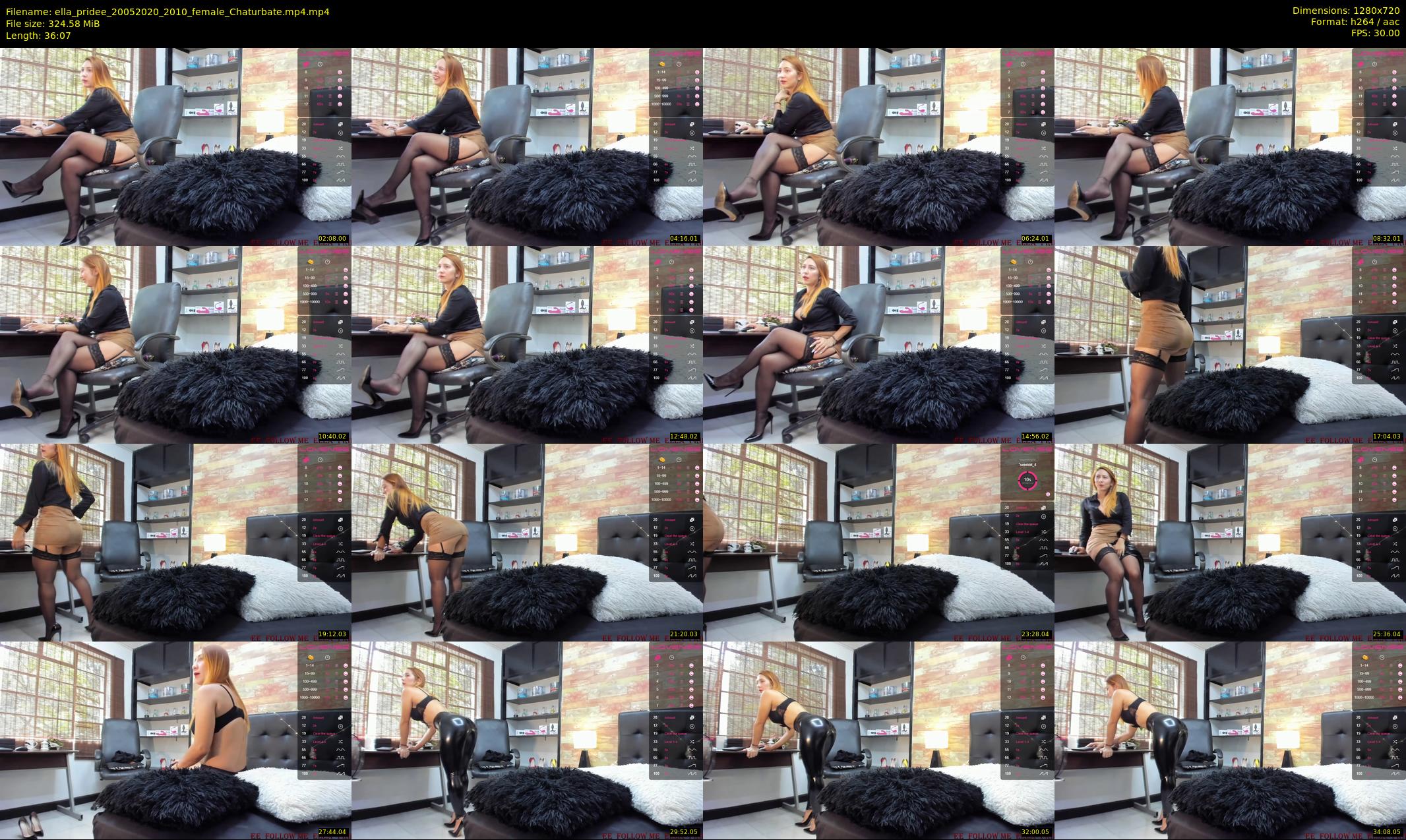 ella_pridee — 37 minute Chaturbate female cam show recording, 720p, May 20, 2020