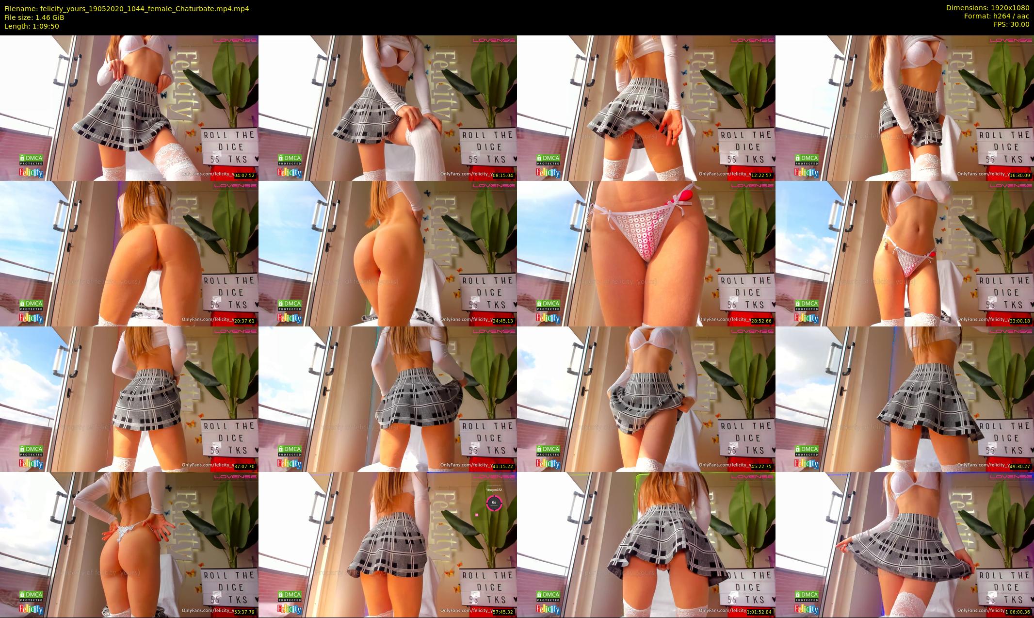 felicity_yours — 70 minute Chaturbate female cam show recording, 1080p, May 19, 2020