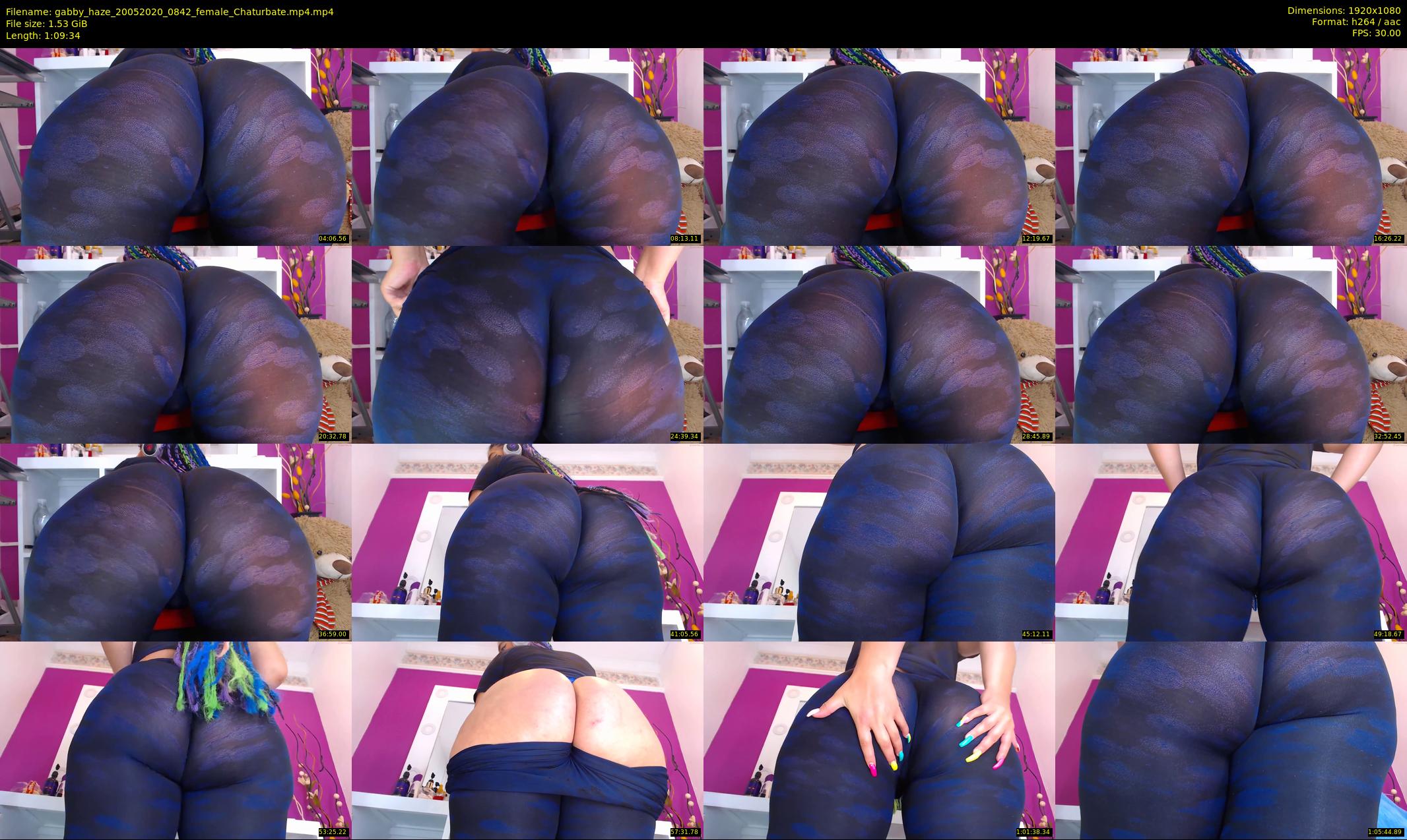 gabby_haze — 70 minute Chaturbate female cam show recording, 1080p, May 20, 2020