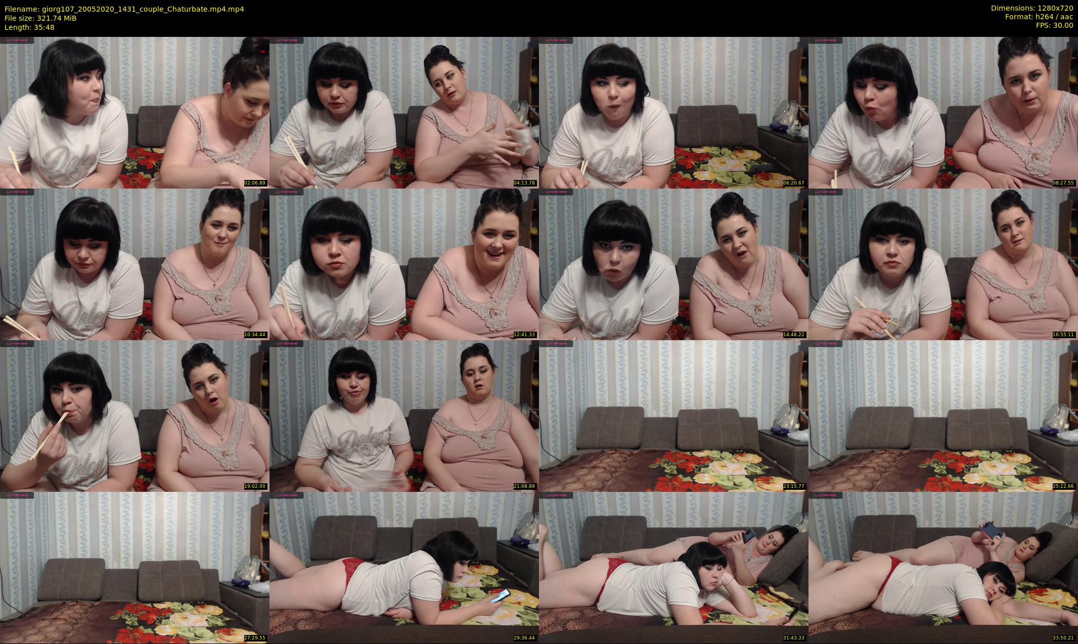 giorg107 — 36 minute Chaturbate couple cam show recording, 720p, May 20, 2020