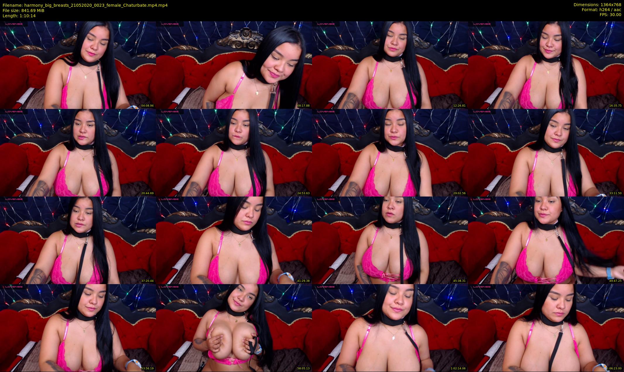harmony_big_breasts — 71 minute Chaturbate female cam show recording, 720p, May 21, 2020