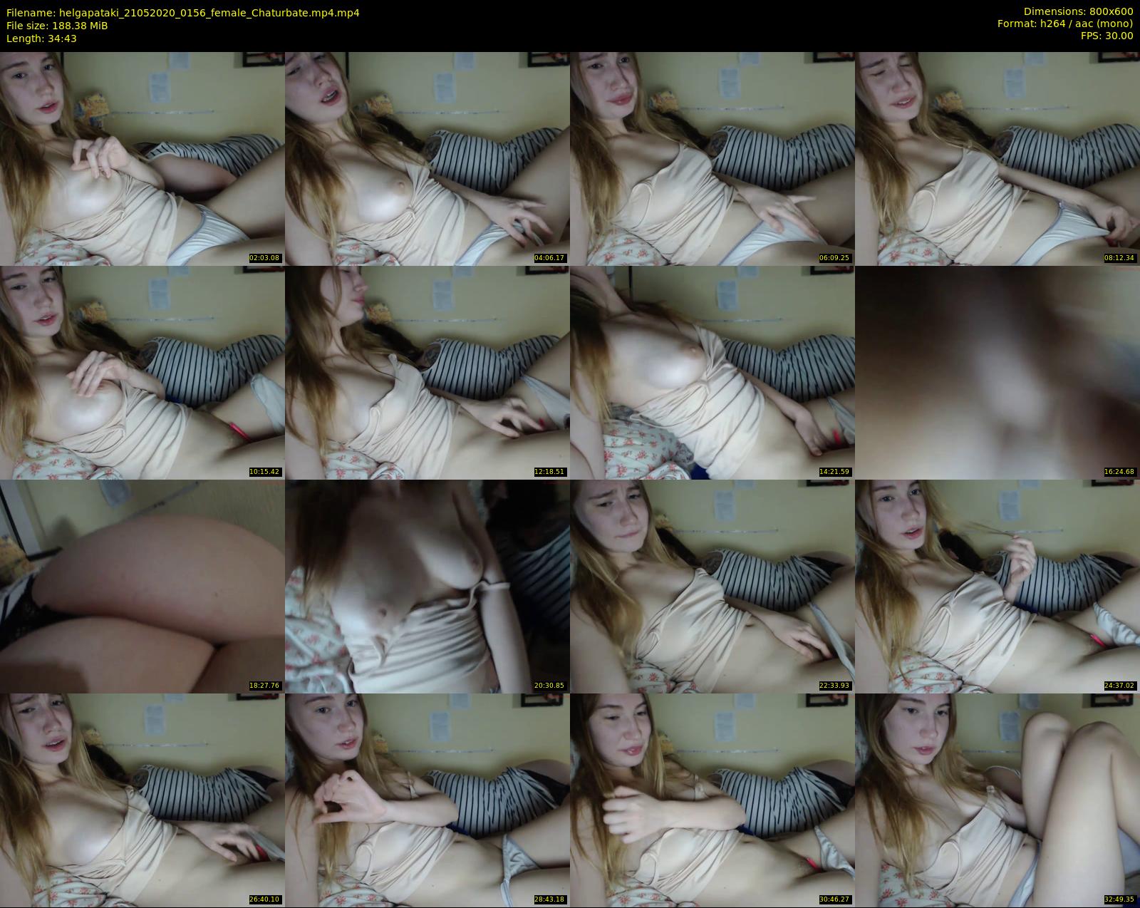 helgapataki — 35 minute Chaturbate female cam show recording, 480p, May 21, 2020