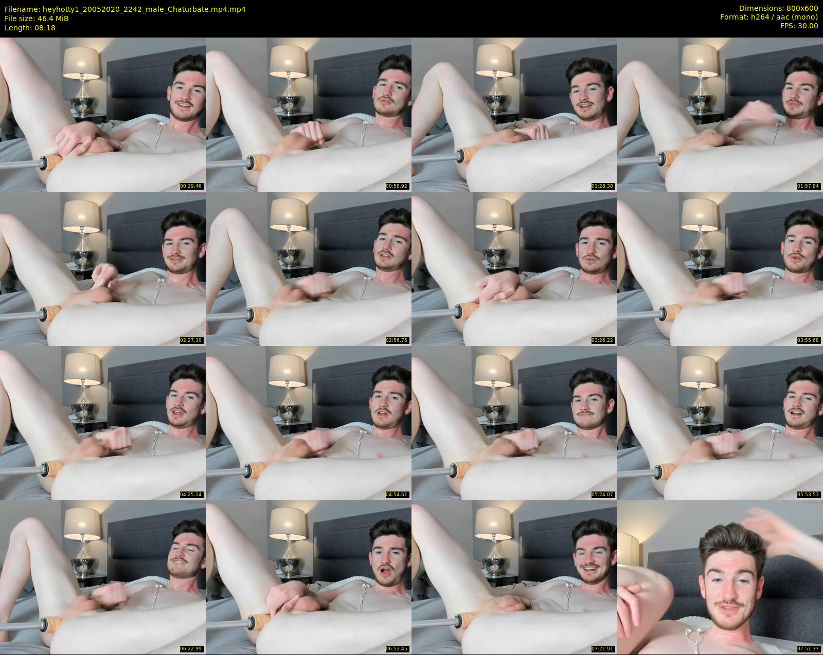 heyhotty1 — 9 minute Chaturbate male cam show recording, 480p, May 20, 2020
