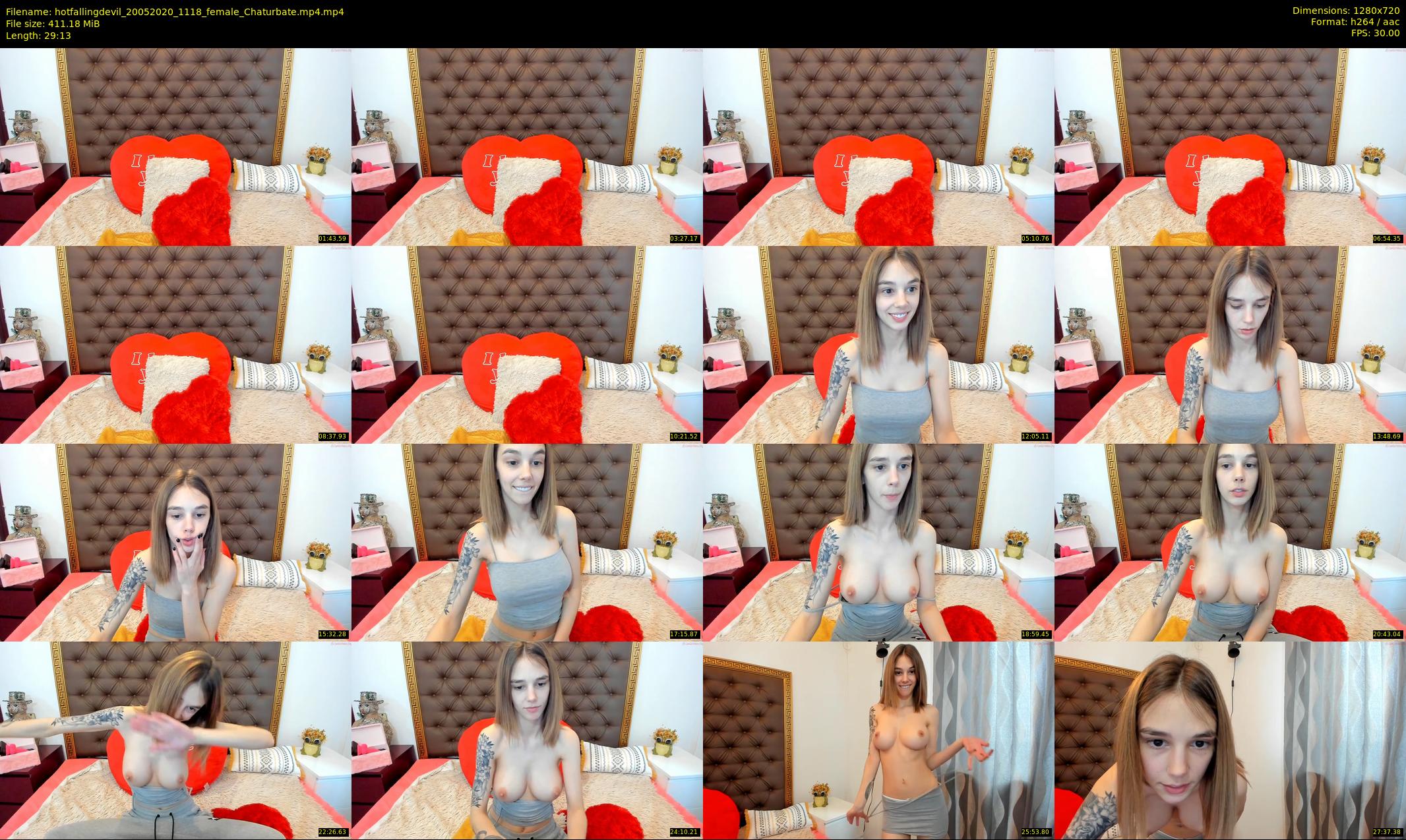 hotfallingdevil — 30 minute Chaturbate female cam show recording, 720p, May 20, 2020