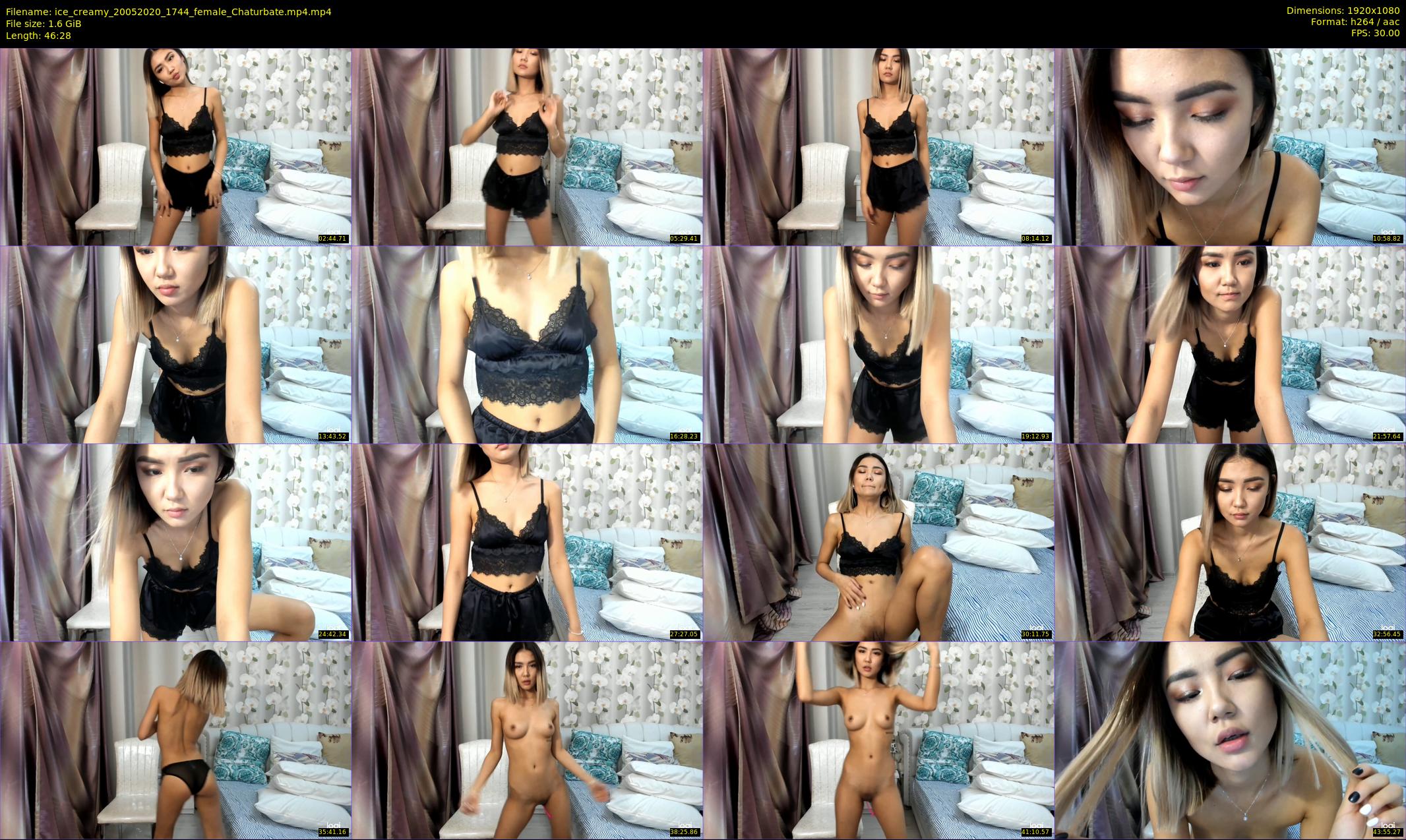 ice_creamy — 47 minute Chaturbate female cam show recording, 1080p, May 20, 2020