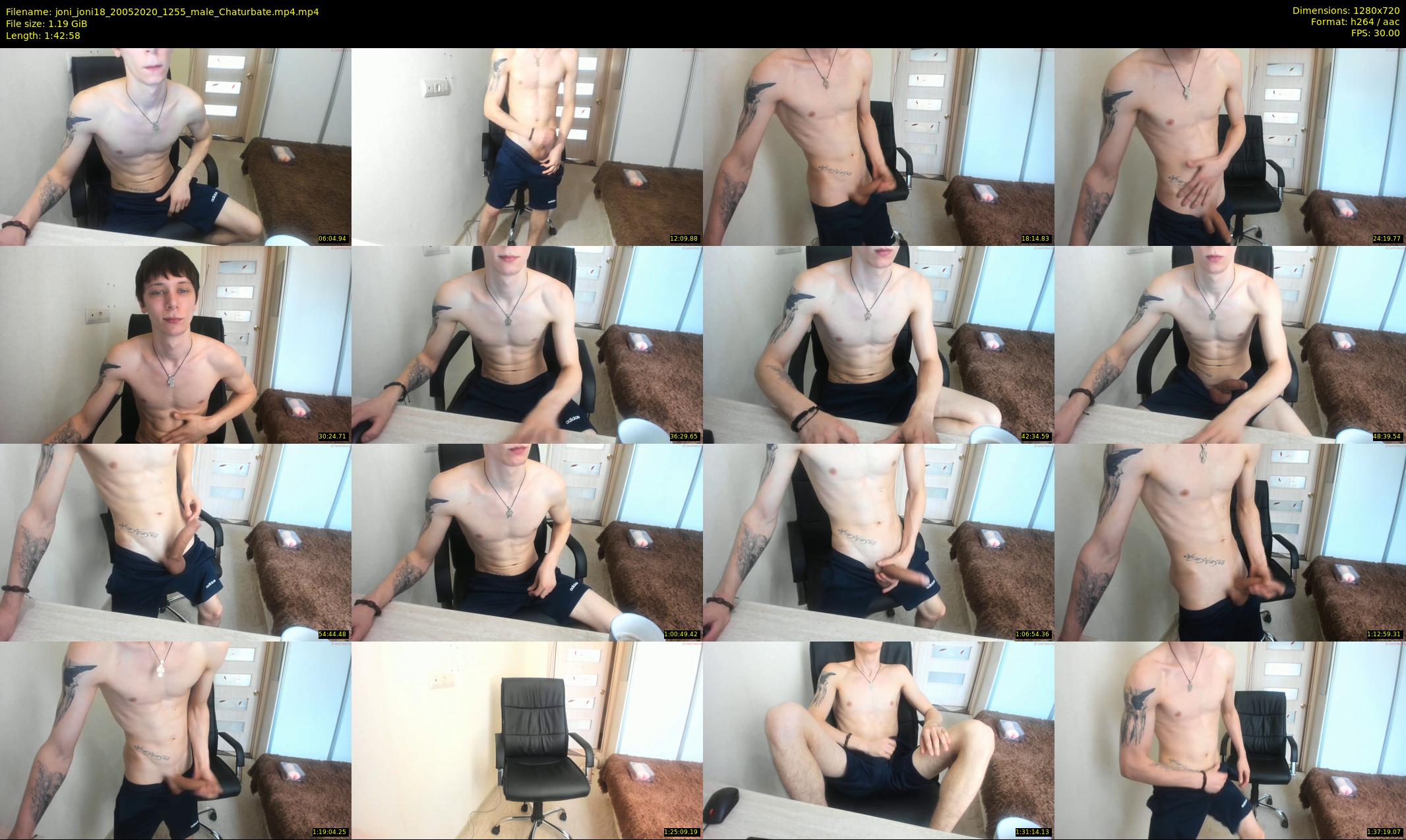 joni_joni18 — 103 minute Chaturbate male cam show recording, 720p, May 20, 2020